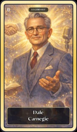 Carta collezionabile leggendaria: Dale Carnegie