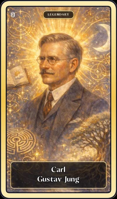 Collectible card: Carl Gustav Jung (Legendary)