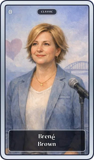Collectible card: Brené Brown (Classic)
