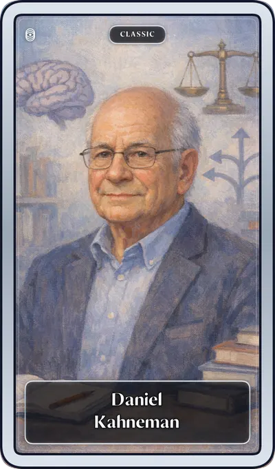 Sammelkarte: Daniel Kahneman (Classic)
