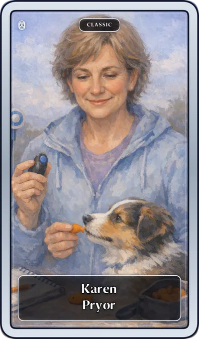 Collectible card: Karen Pryor (Classic)