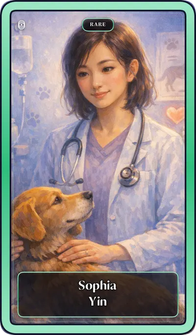 Collectible card: Sophia Yin (Rare)