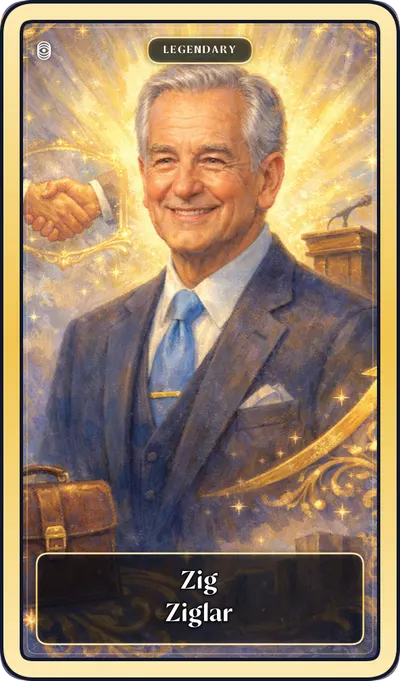 Carta collezionabile: Zig Ziglar (Legendary)