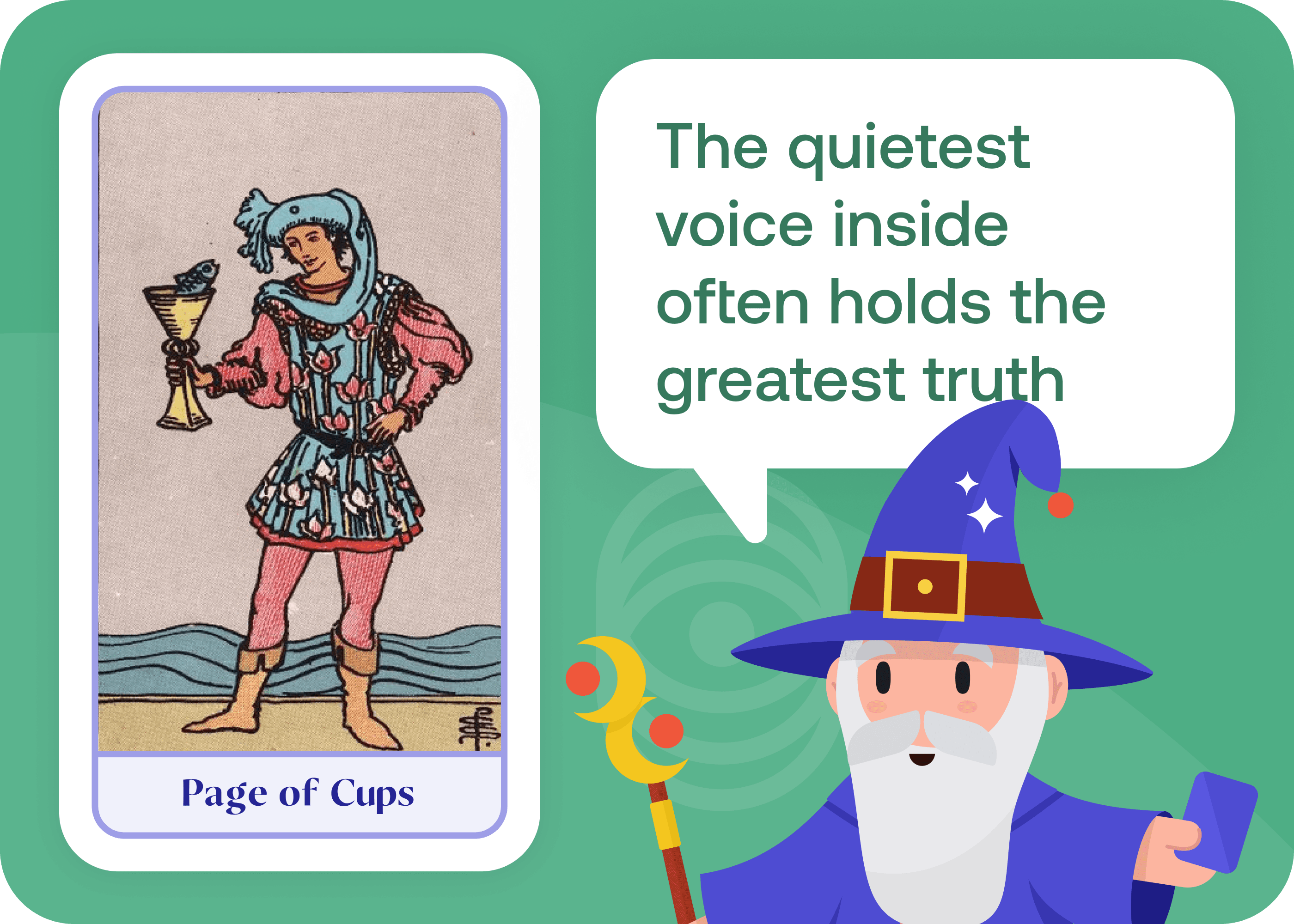 Page of Cups