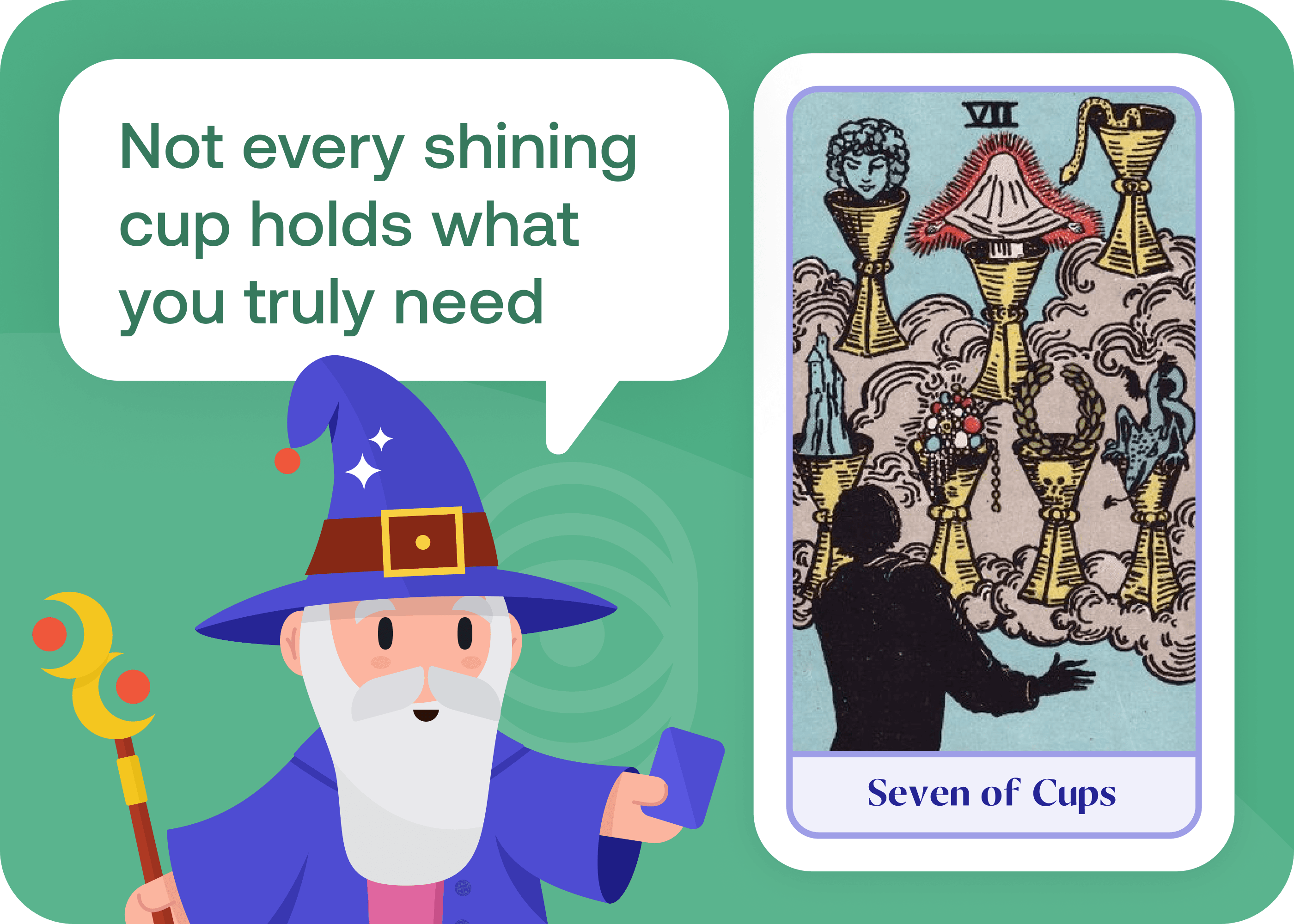 Seven of Cups (7 of Cups)