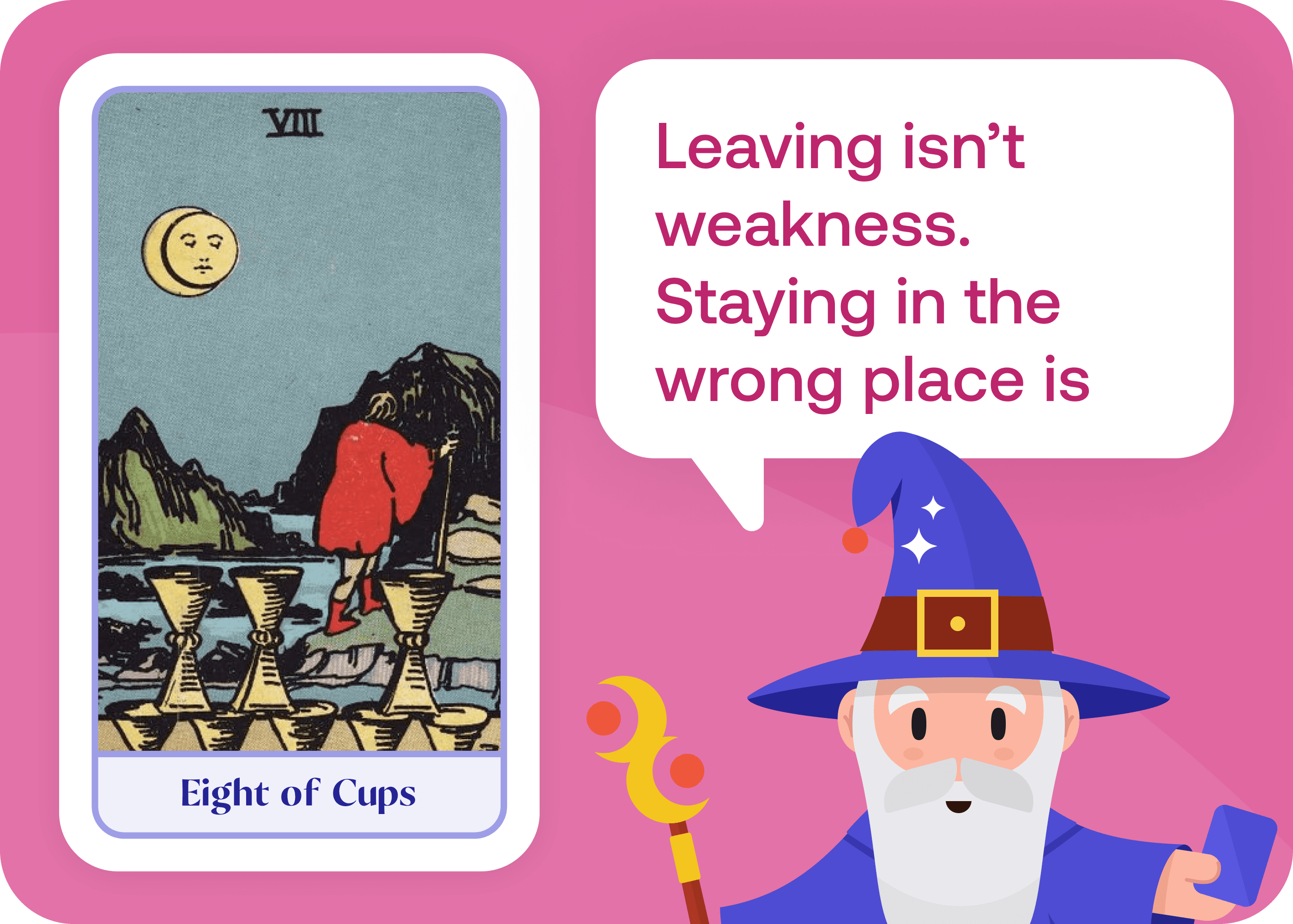 Eight of Cups (8 of Cups)
