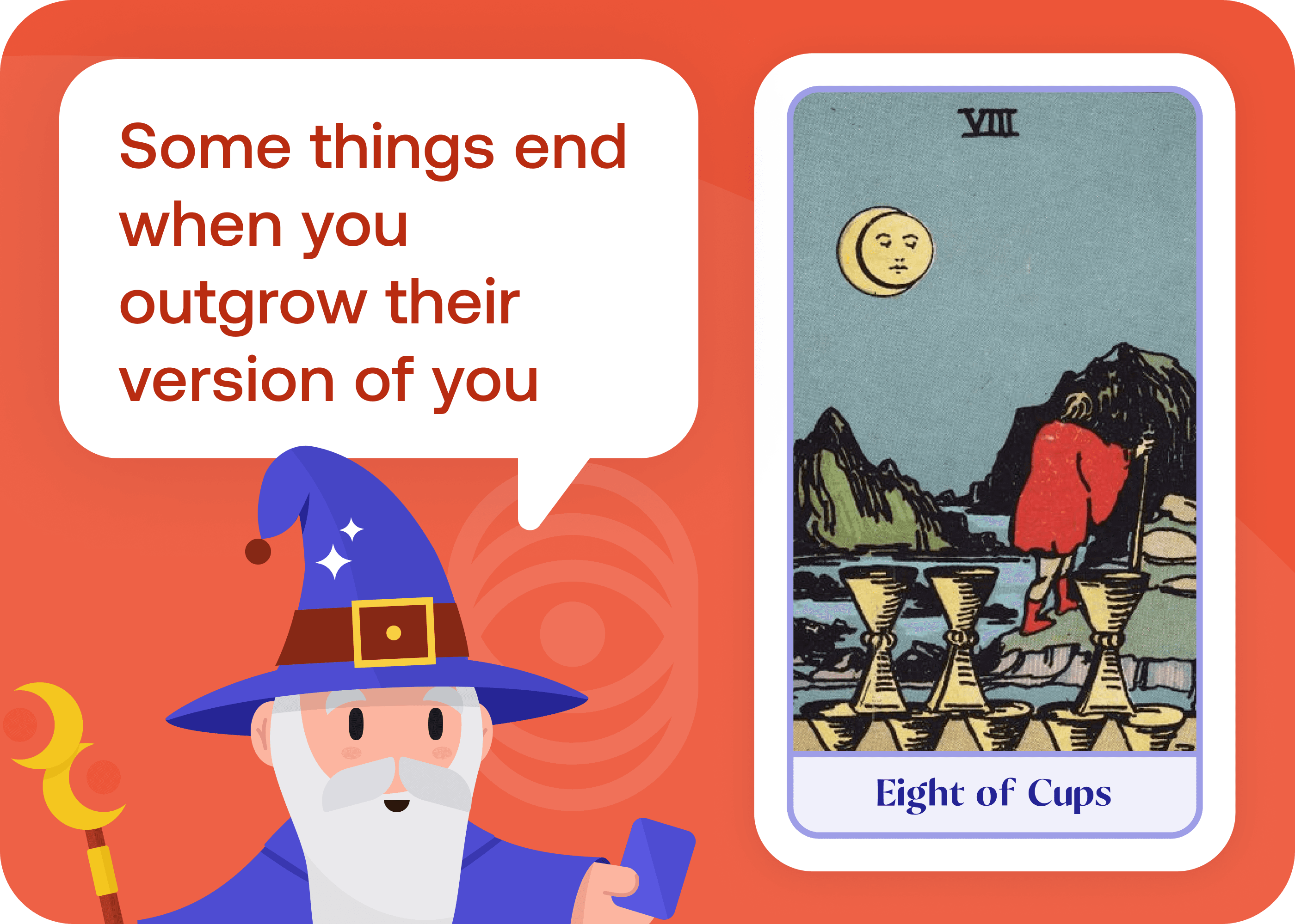 Eight of Cups (8 of Cups)