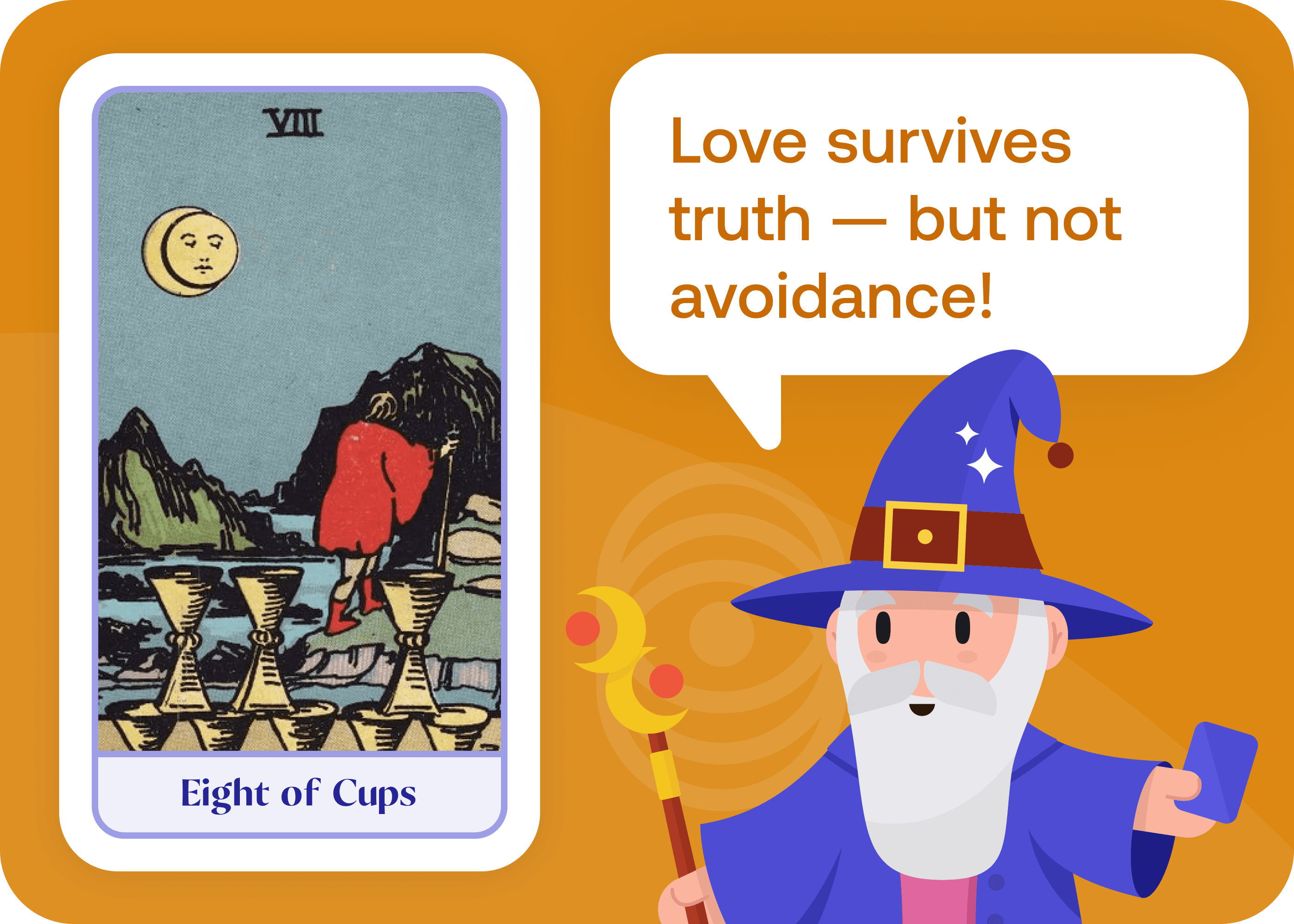 Eight of Cups (8 of Cups)