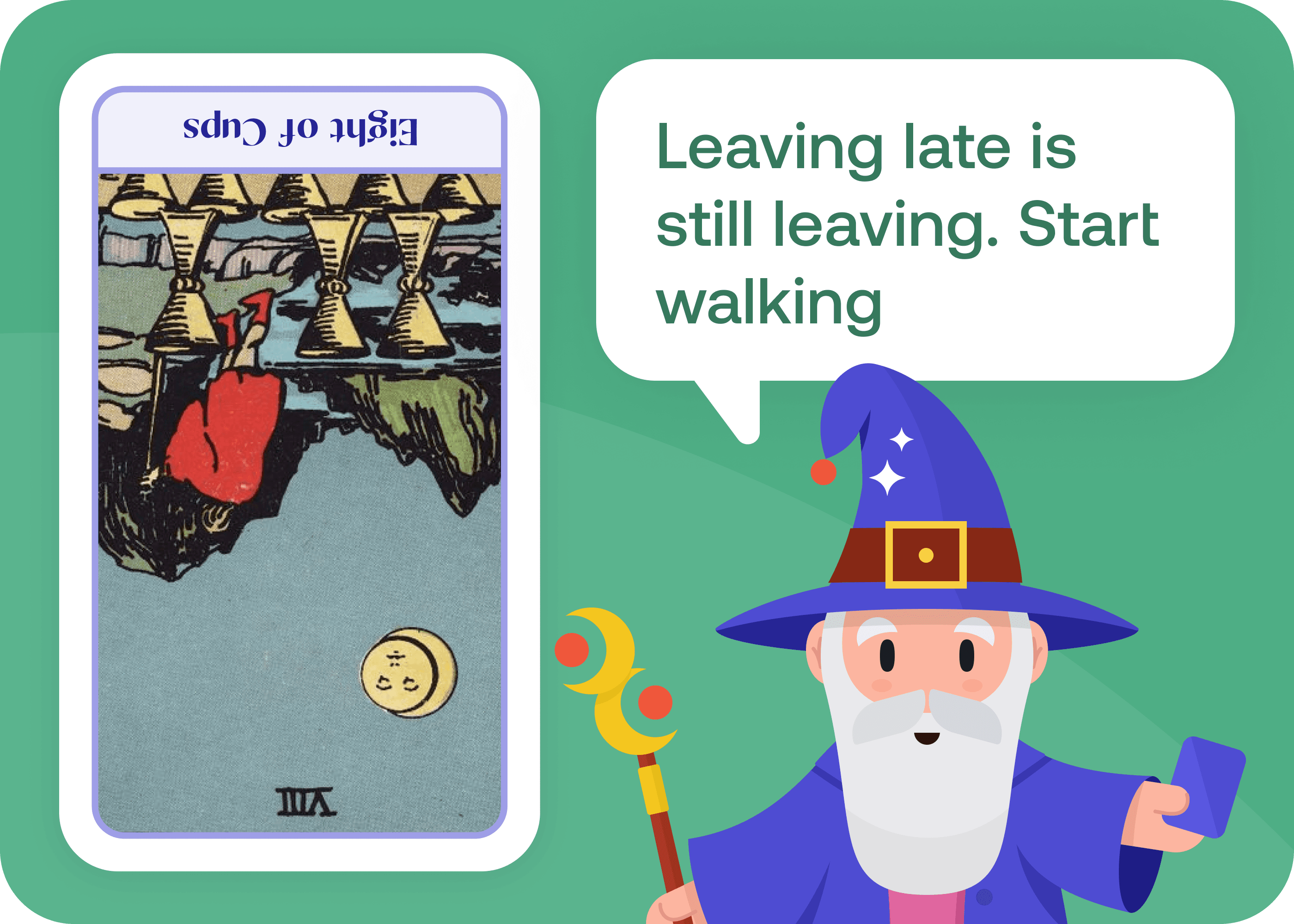 Eight of Cups (8 of Cups)