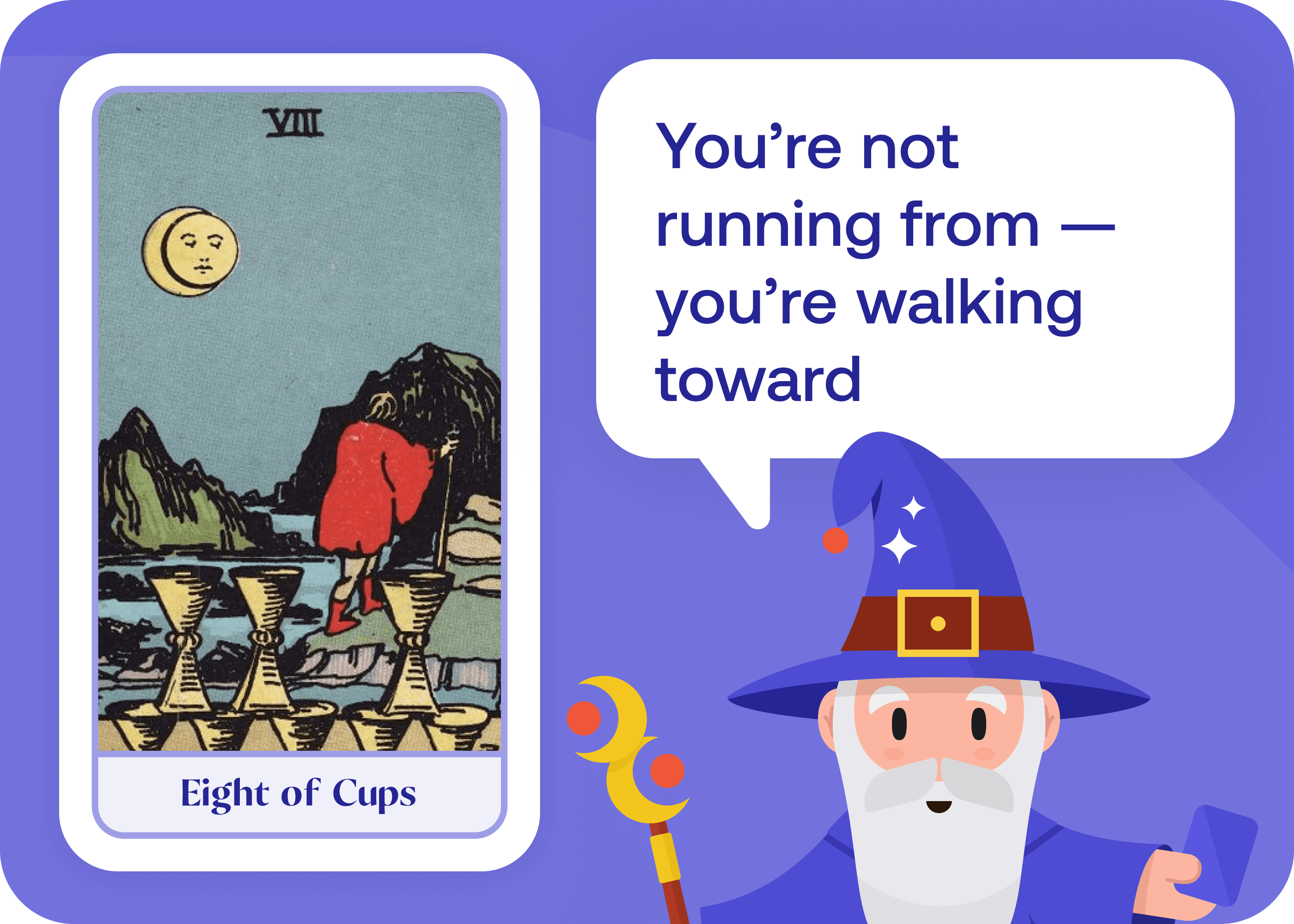 Eight of Cups (8 of Cups)
