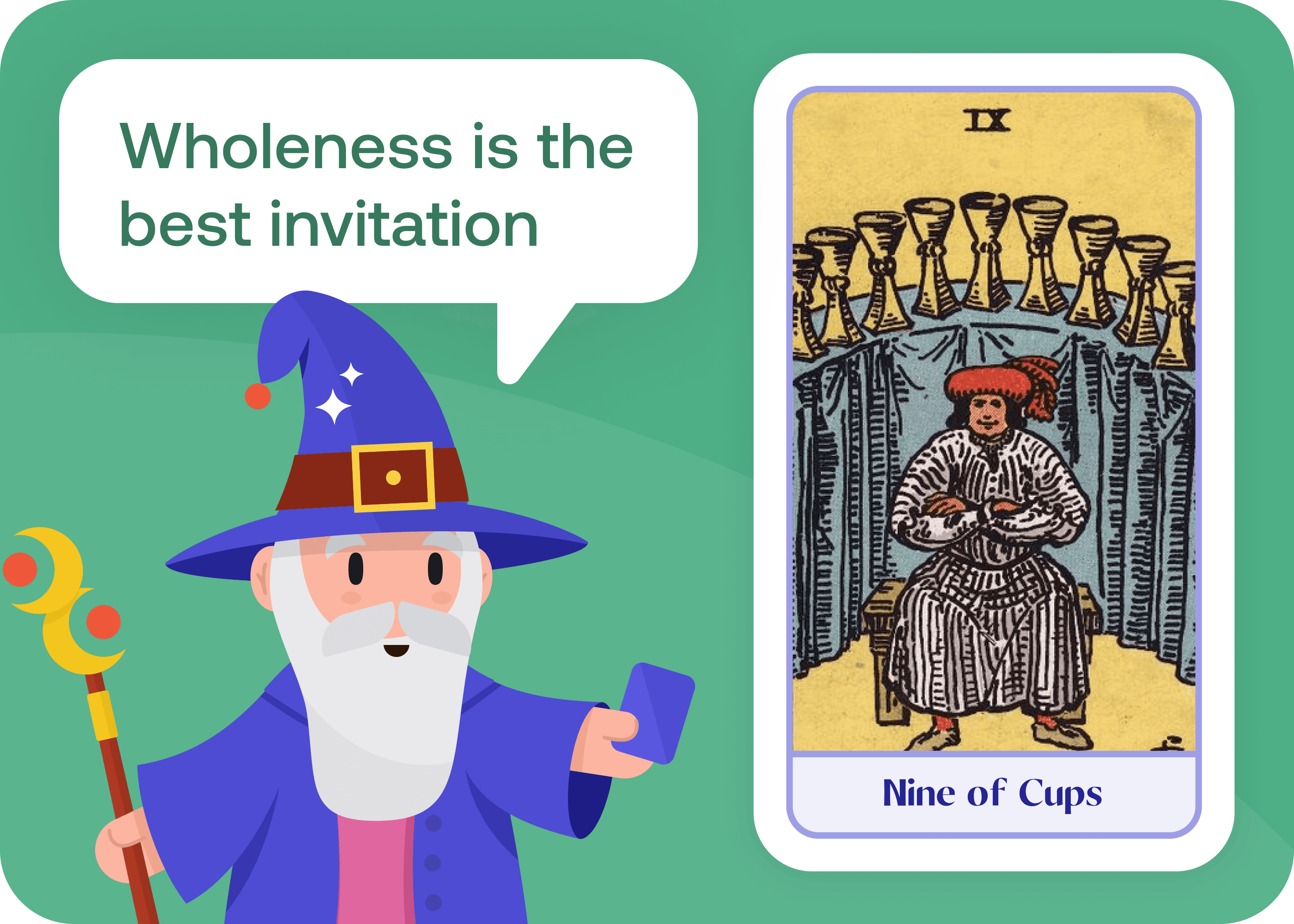 Nine of Cups (9 of Cups)