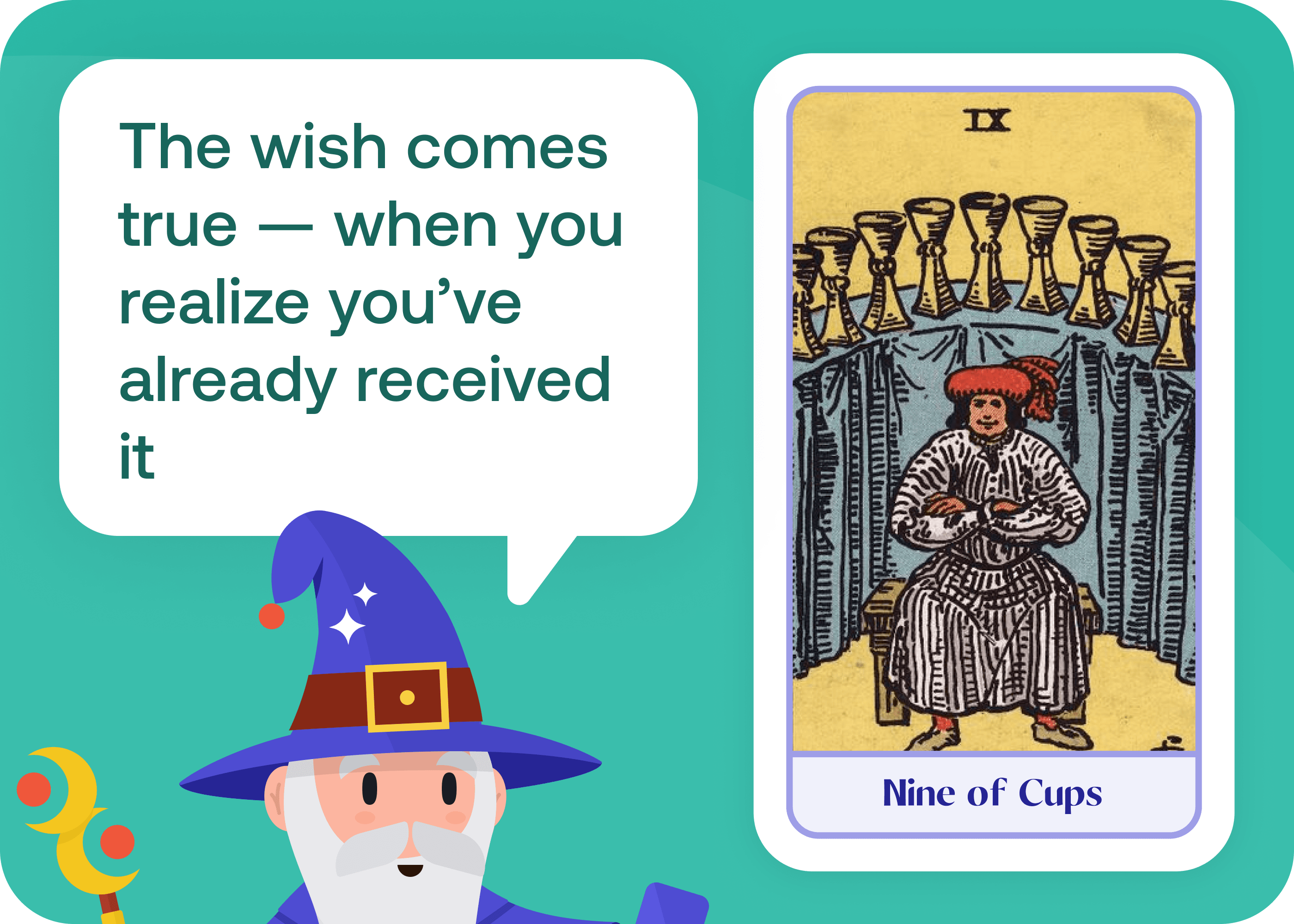 Nine of Cups (9 of Cups)