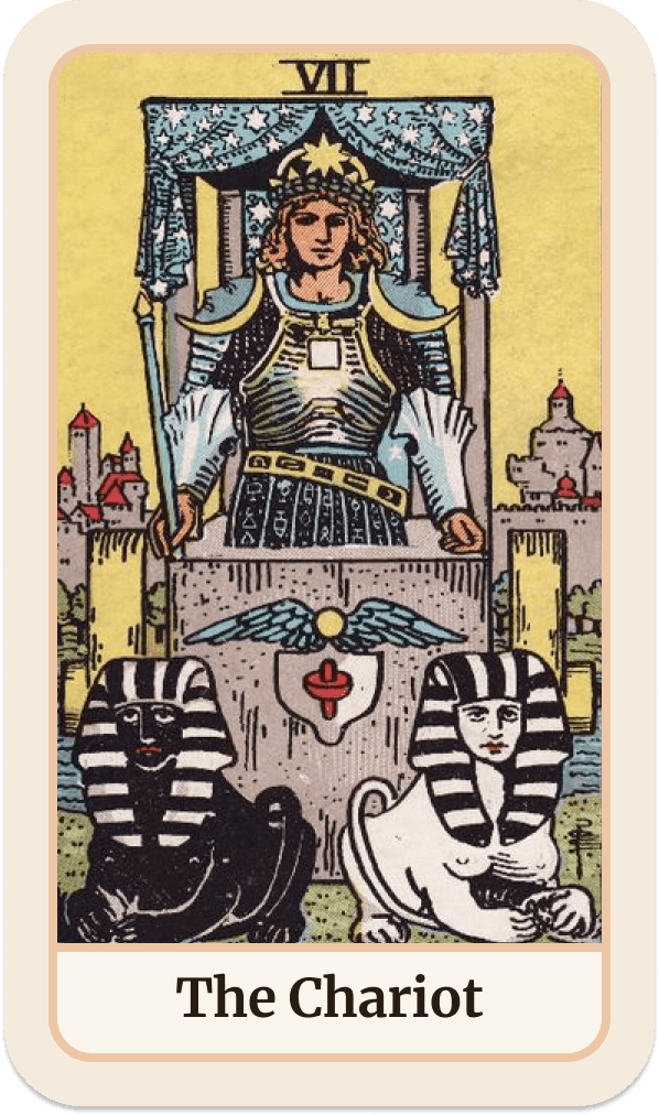 La carte de tarot Le Chariot