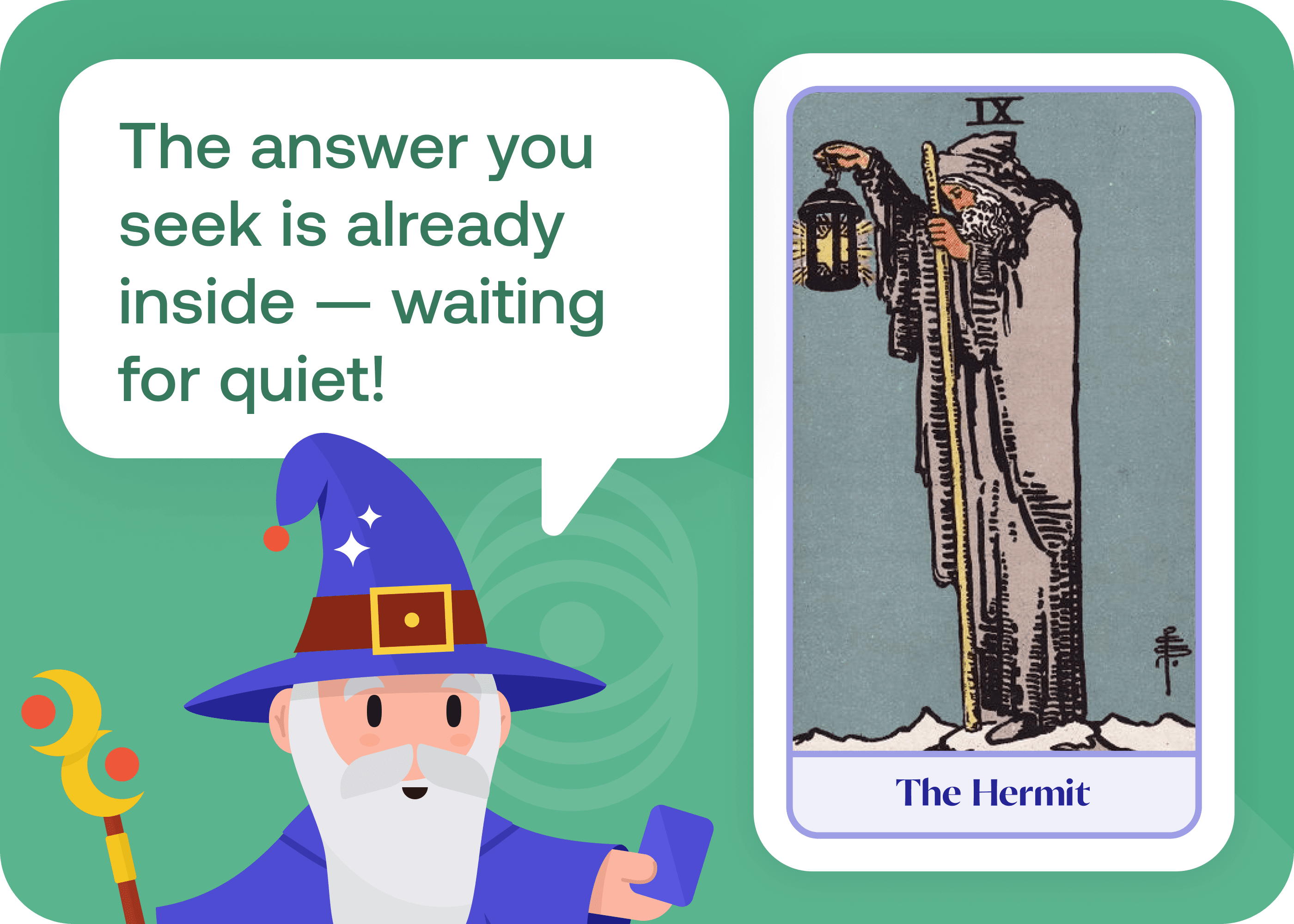 The Hermit (Arcana 9)