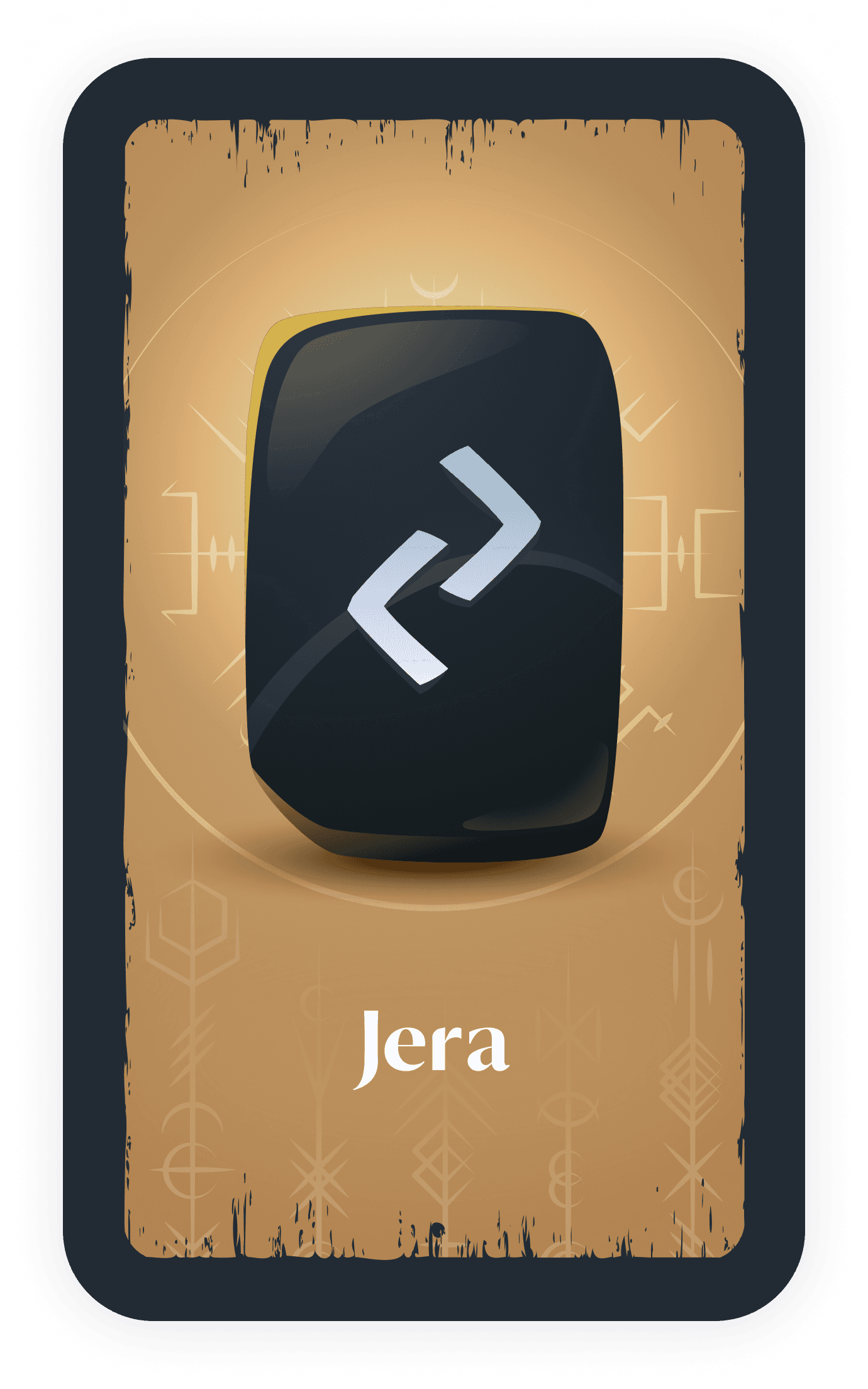 Carta de la runa Jera