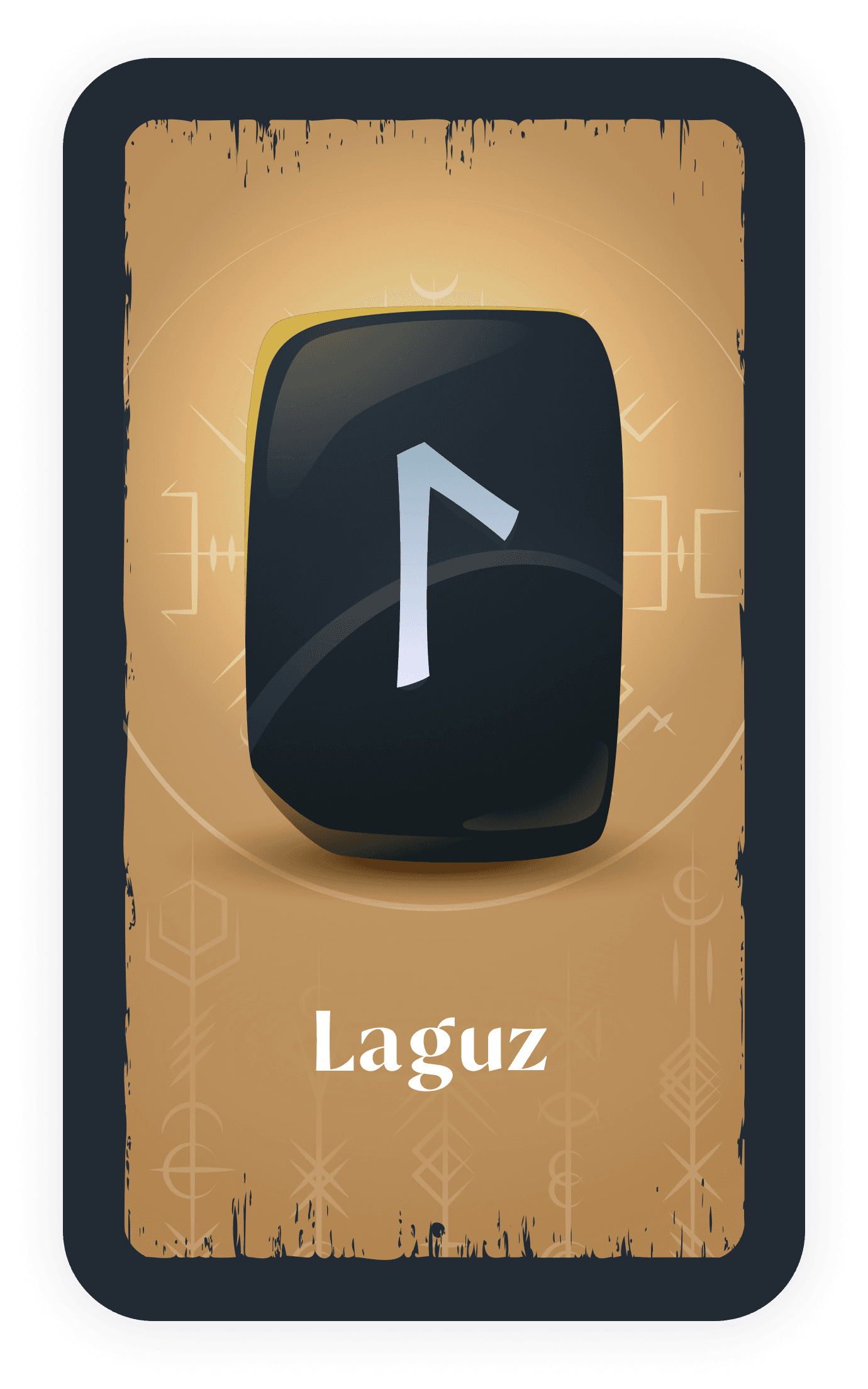 Carta de la runa Laguz