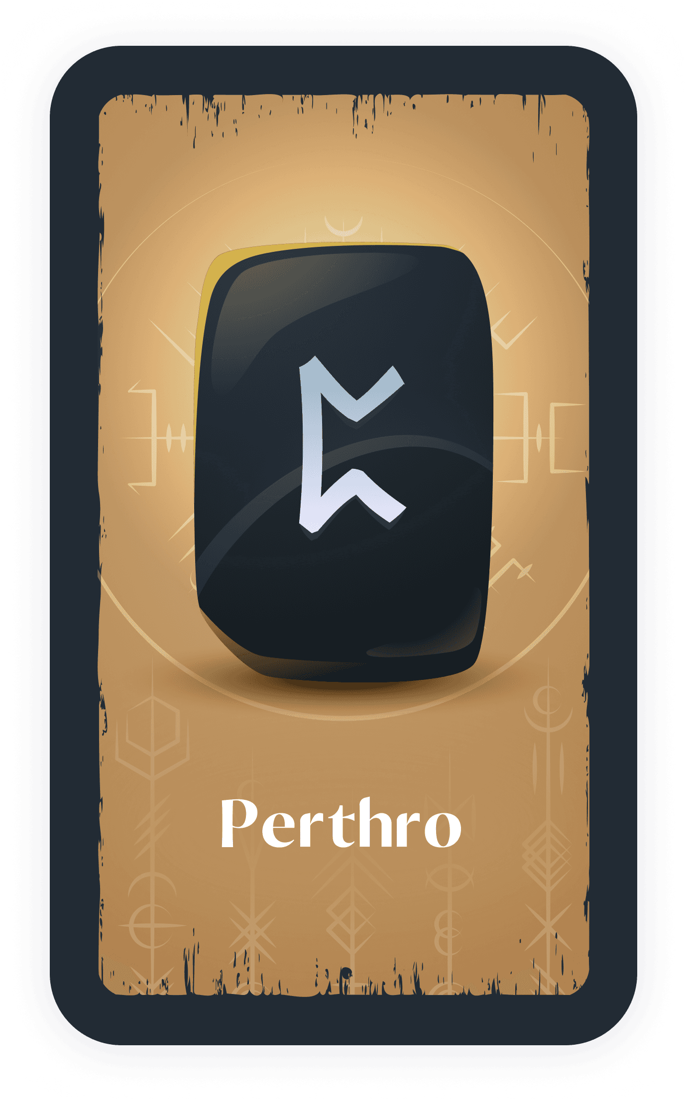 Carta de la runa Perthro