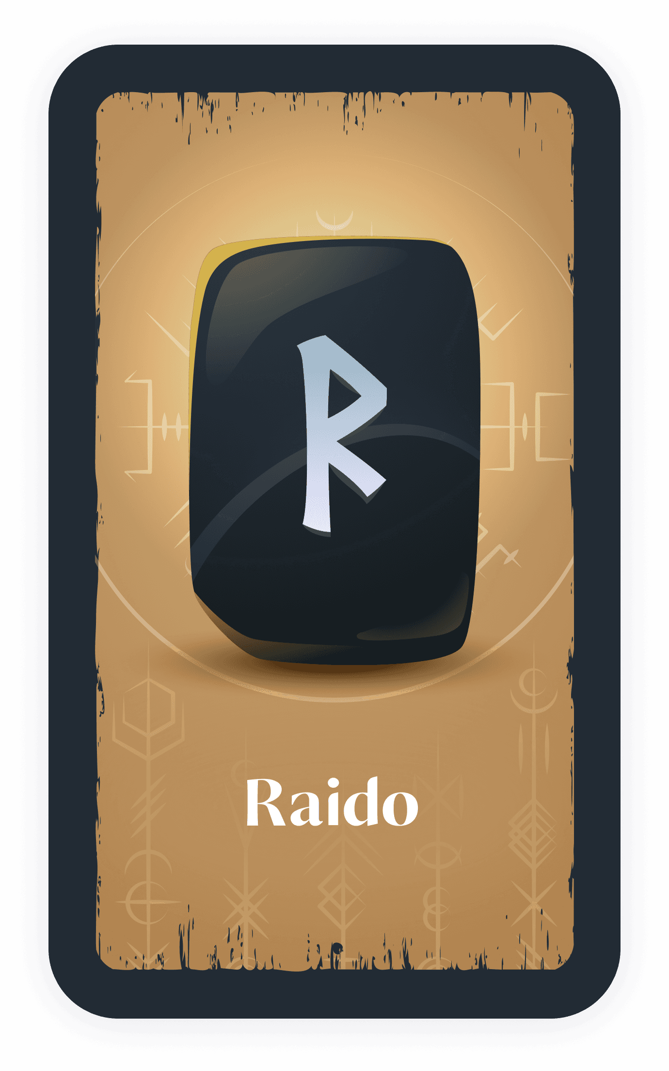 Carta de la runa Raidho