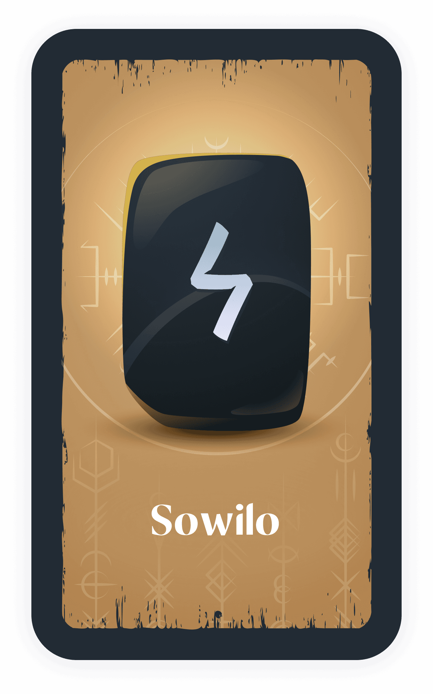 Carta de la runa Sowilo