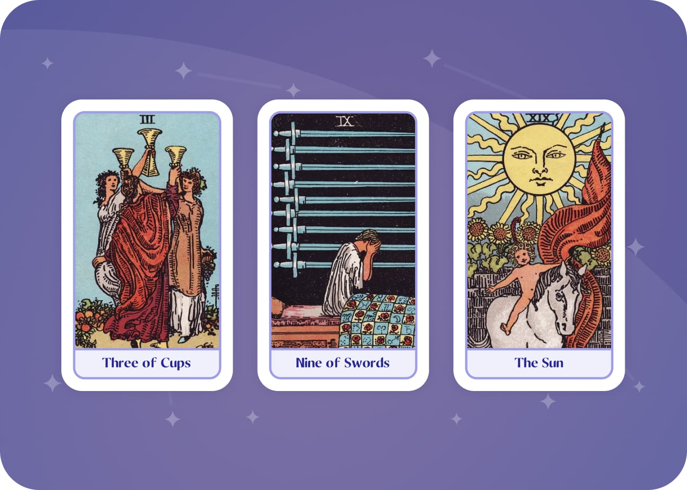 Simple steps to Master Three-Card (3-Card) Tarot Combinations