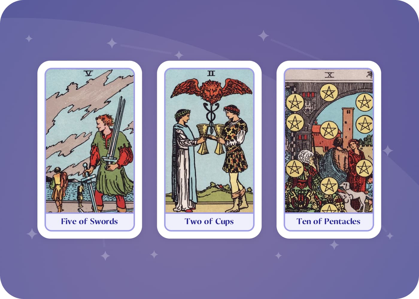 Simple steps to Master Three-Card (3-Card) Tarot Combinations