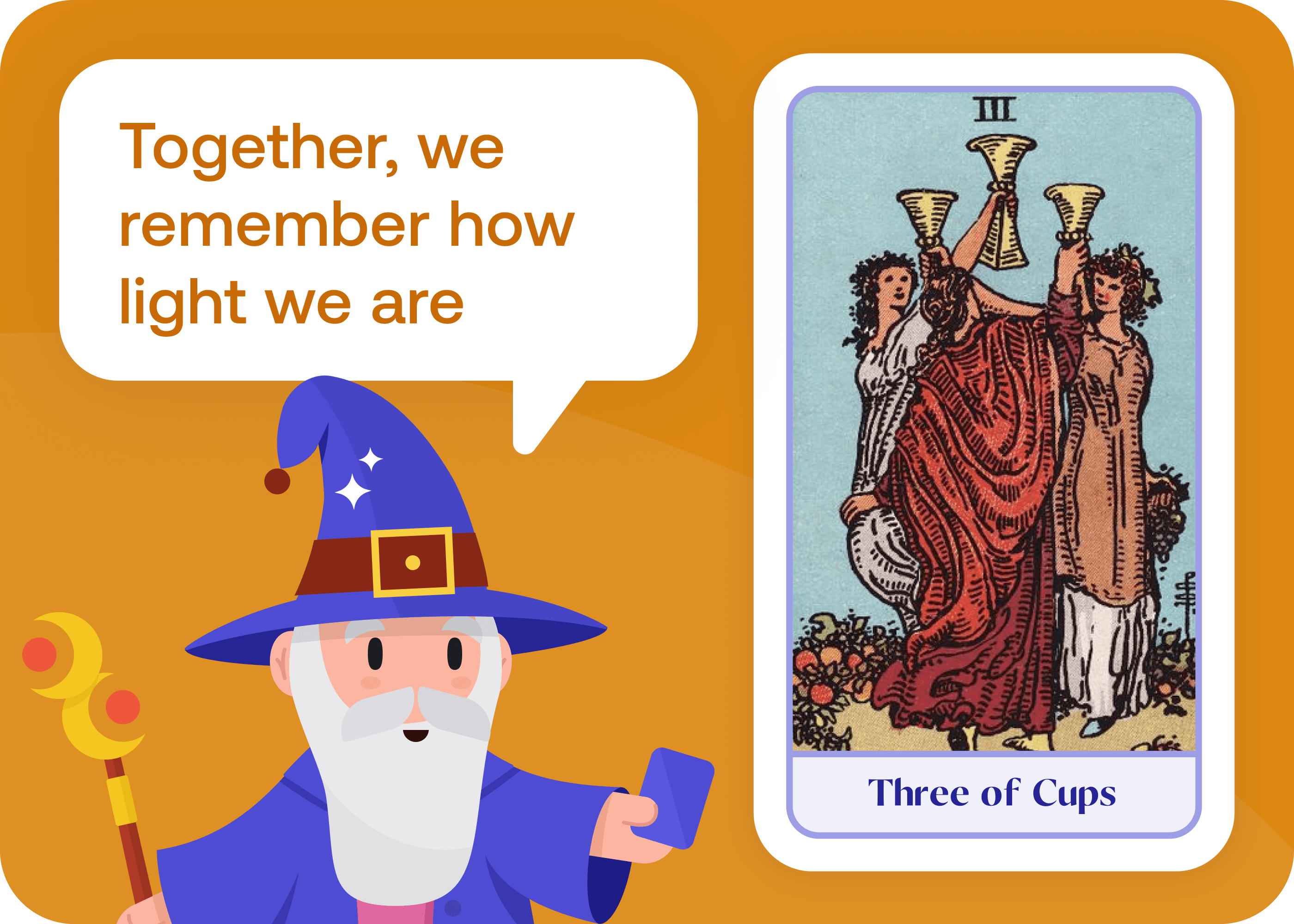 Three of Cups (3 of Cups)