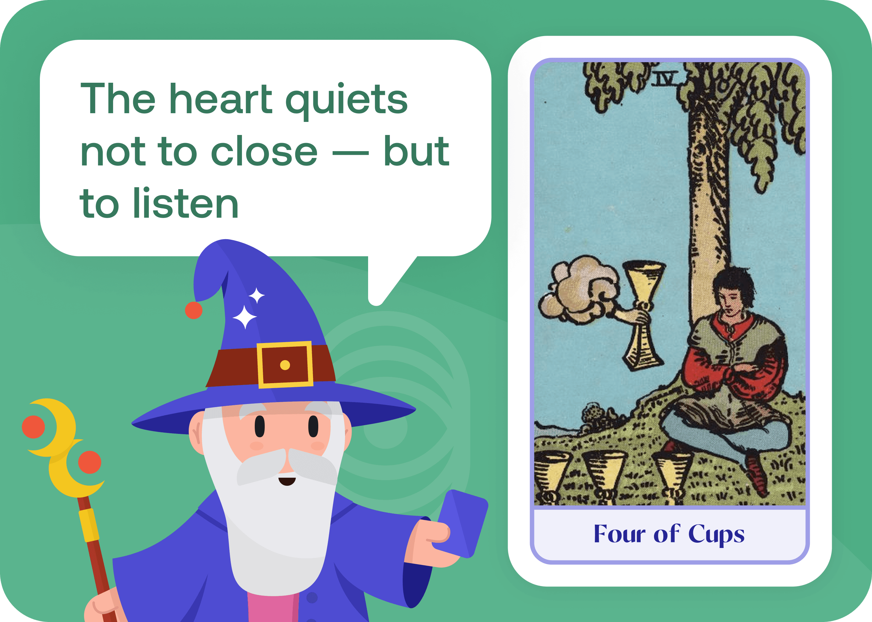 Four of Cups (4 of Cups)