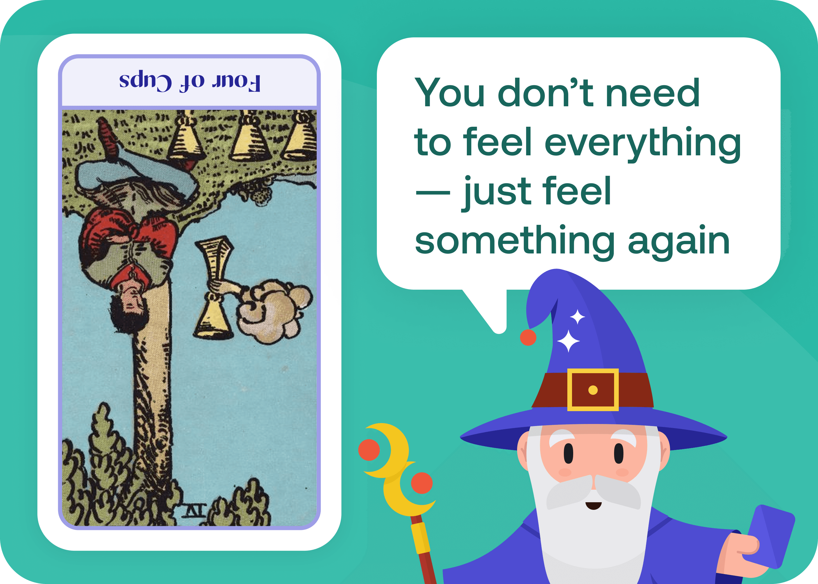 Four of Cups (4 of Cups)