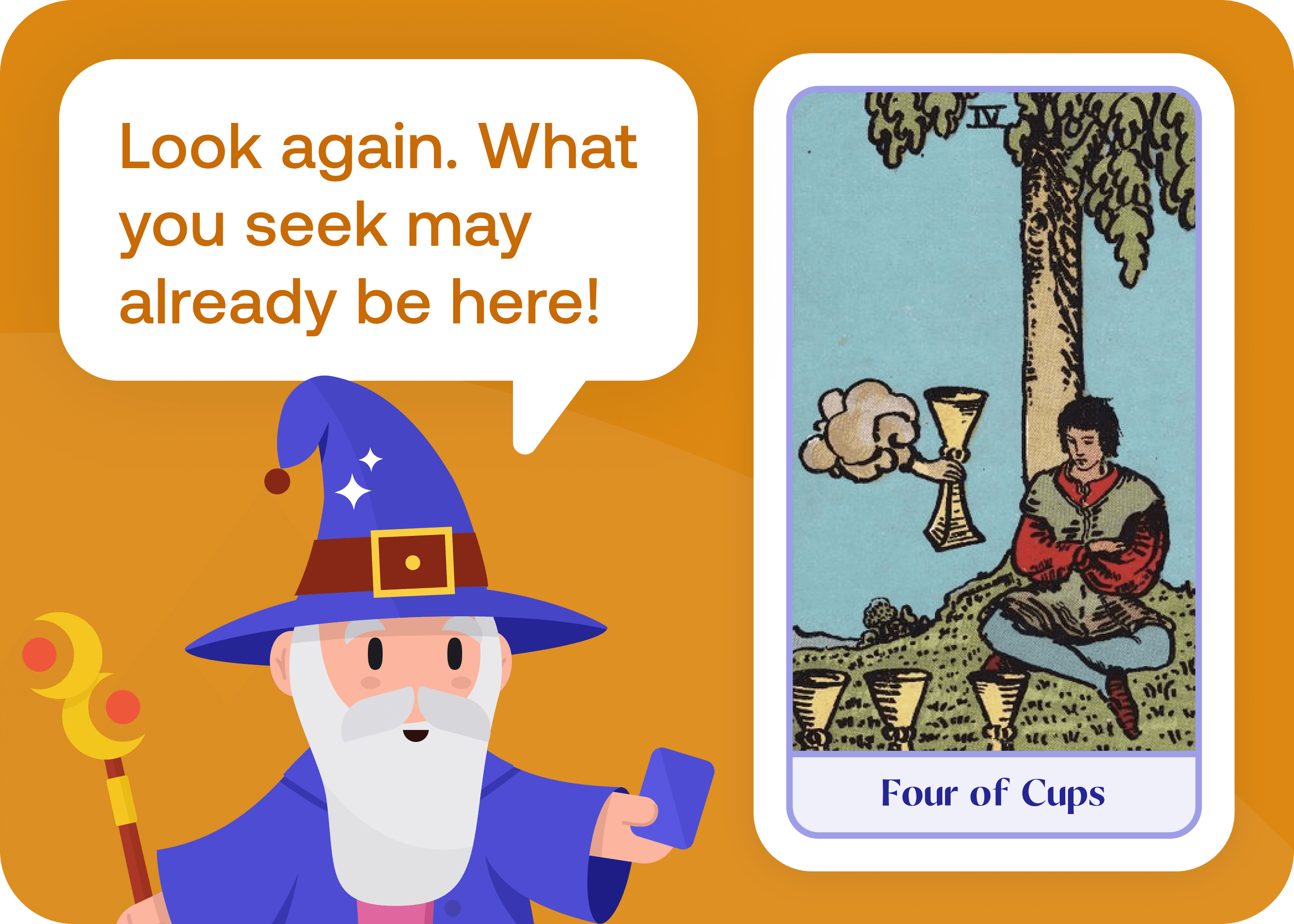 Four of Cups (4 of Cups)