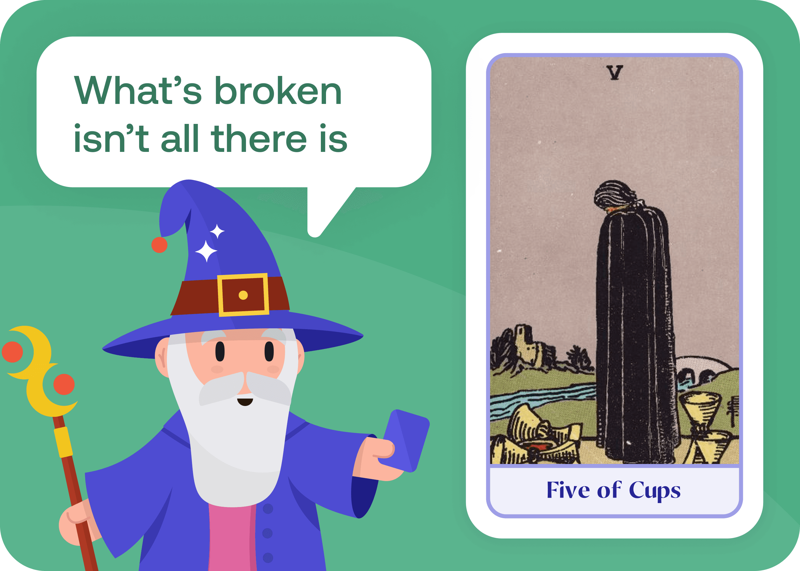 Five of Cups (5 of Cups)