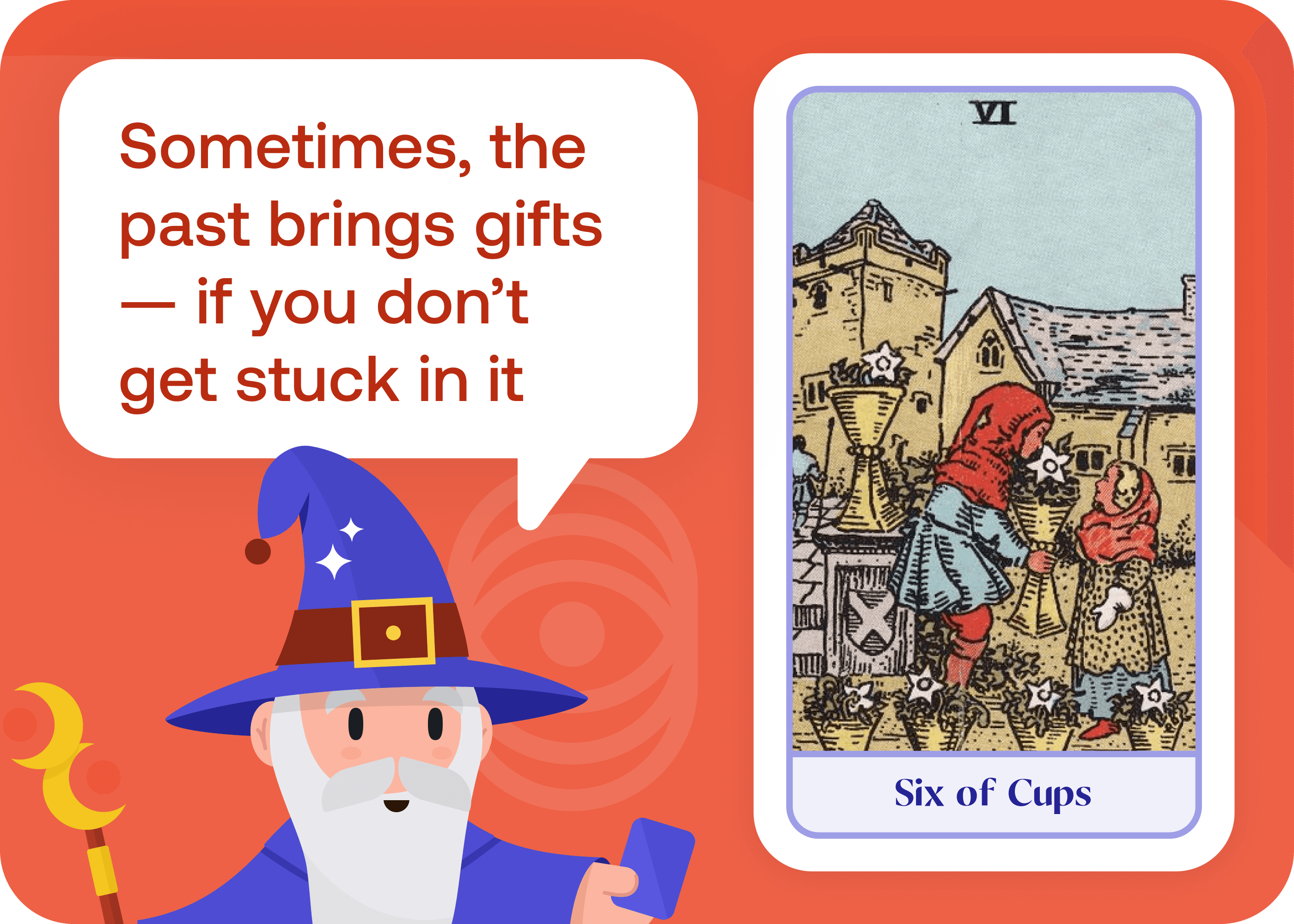 Six of Cups (6 of Cups)