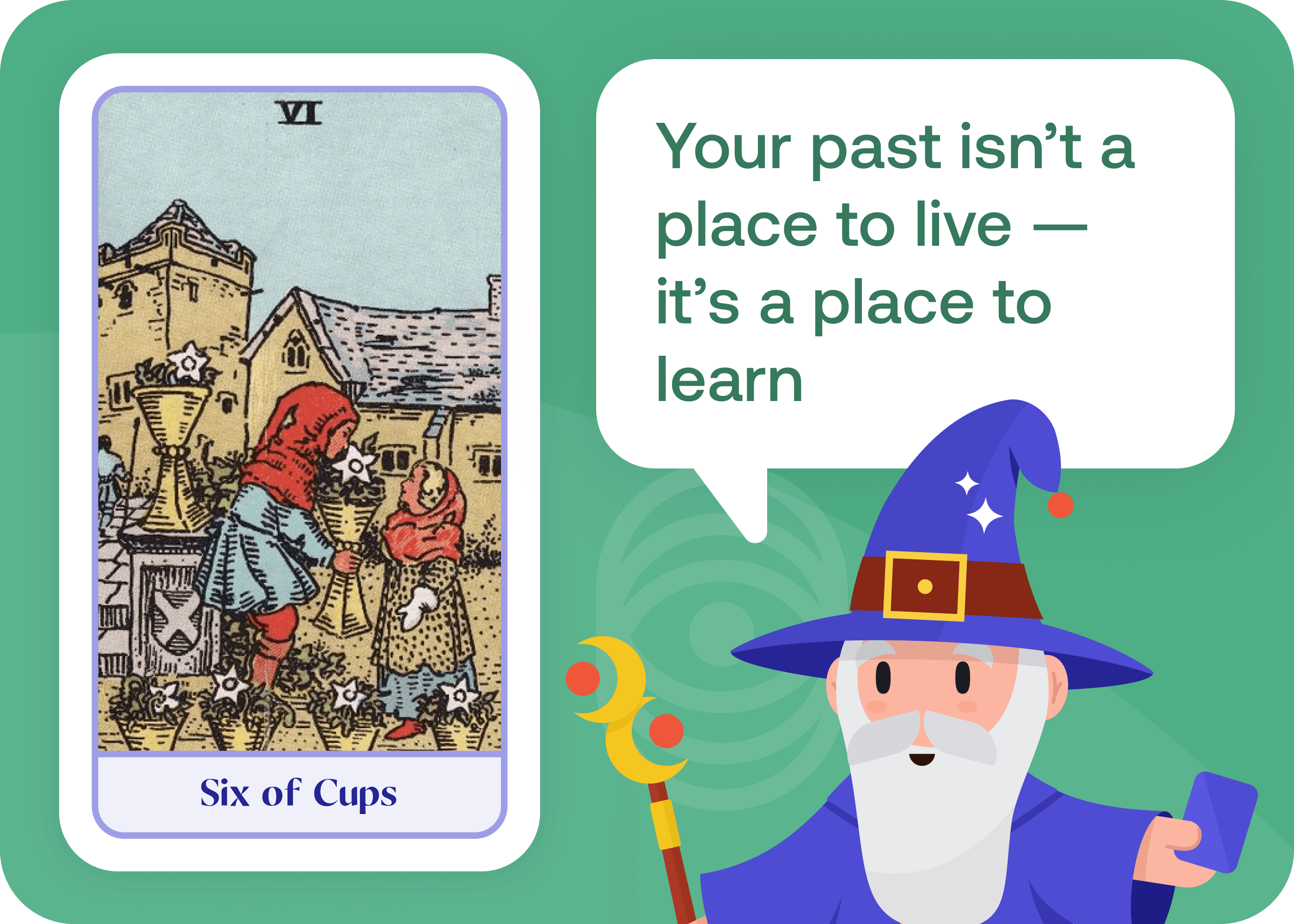 Six of Cups (6 of Cups)