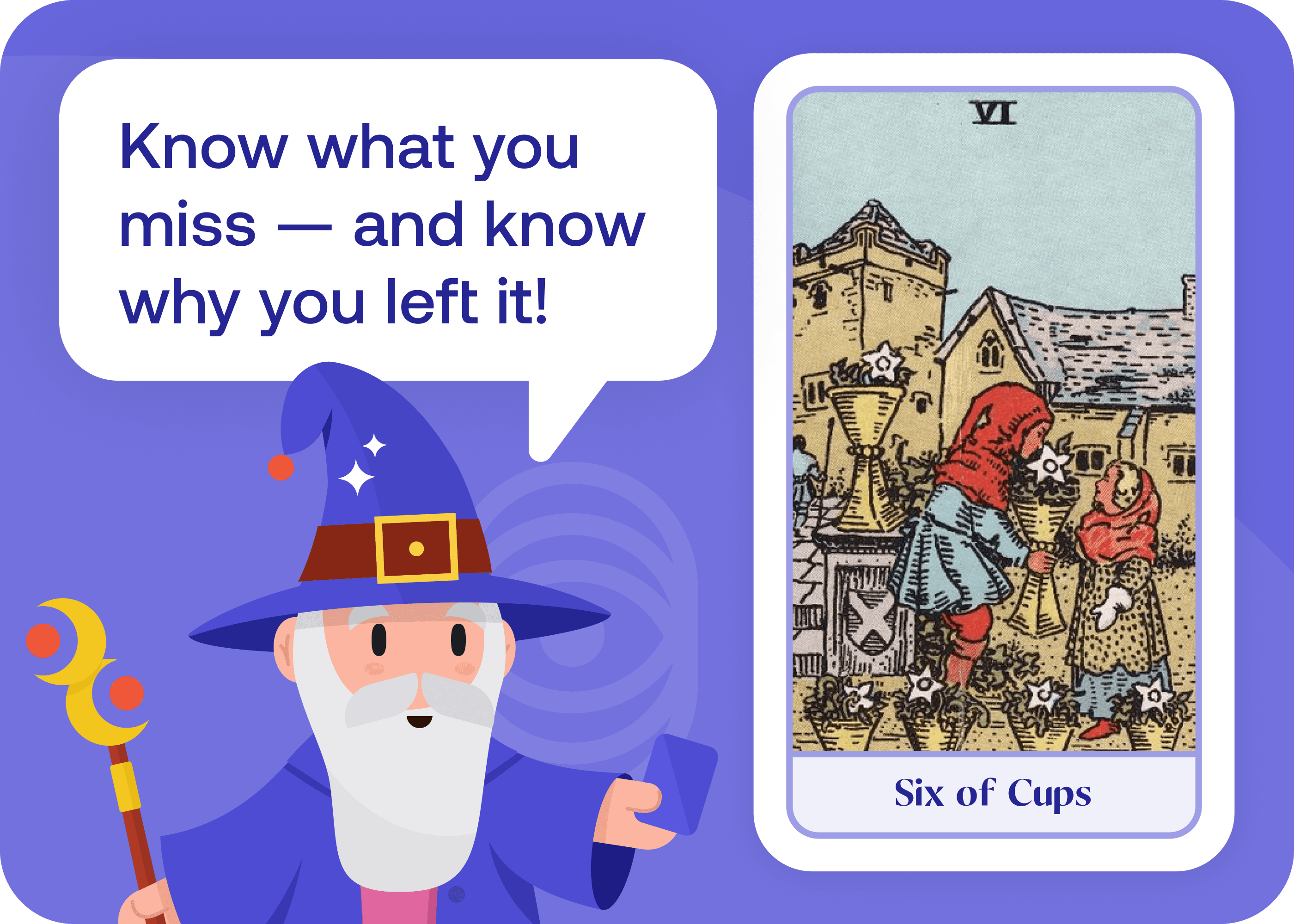 Six of Cups (6 of Cups)
