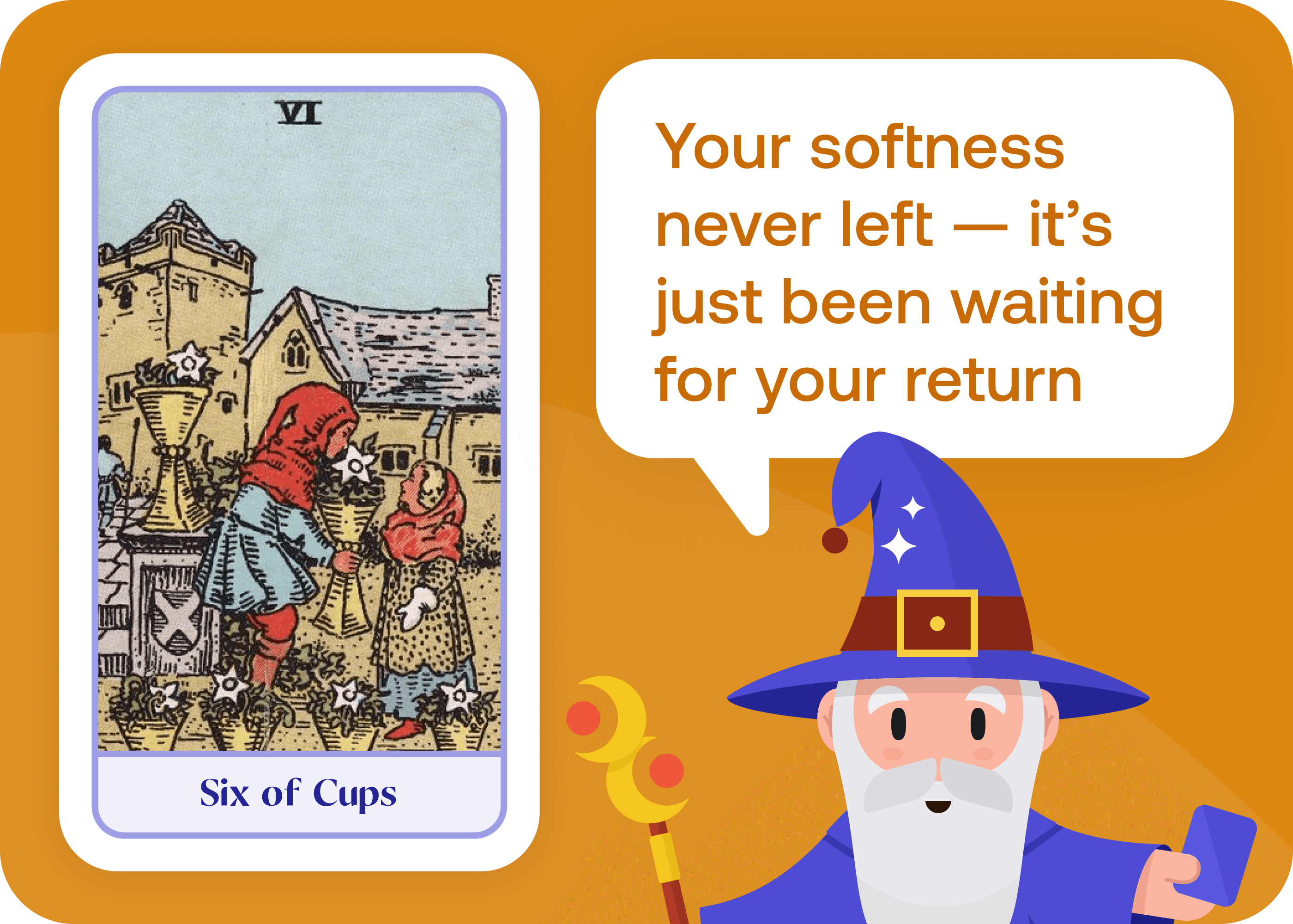 Six of Cups (6 of Cups)