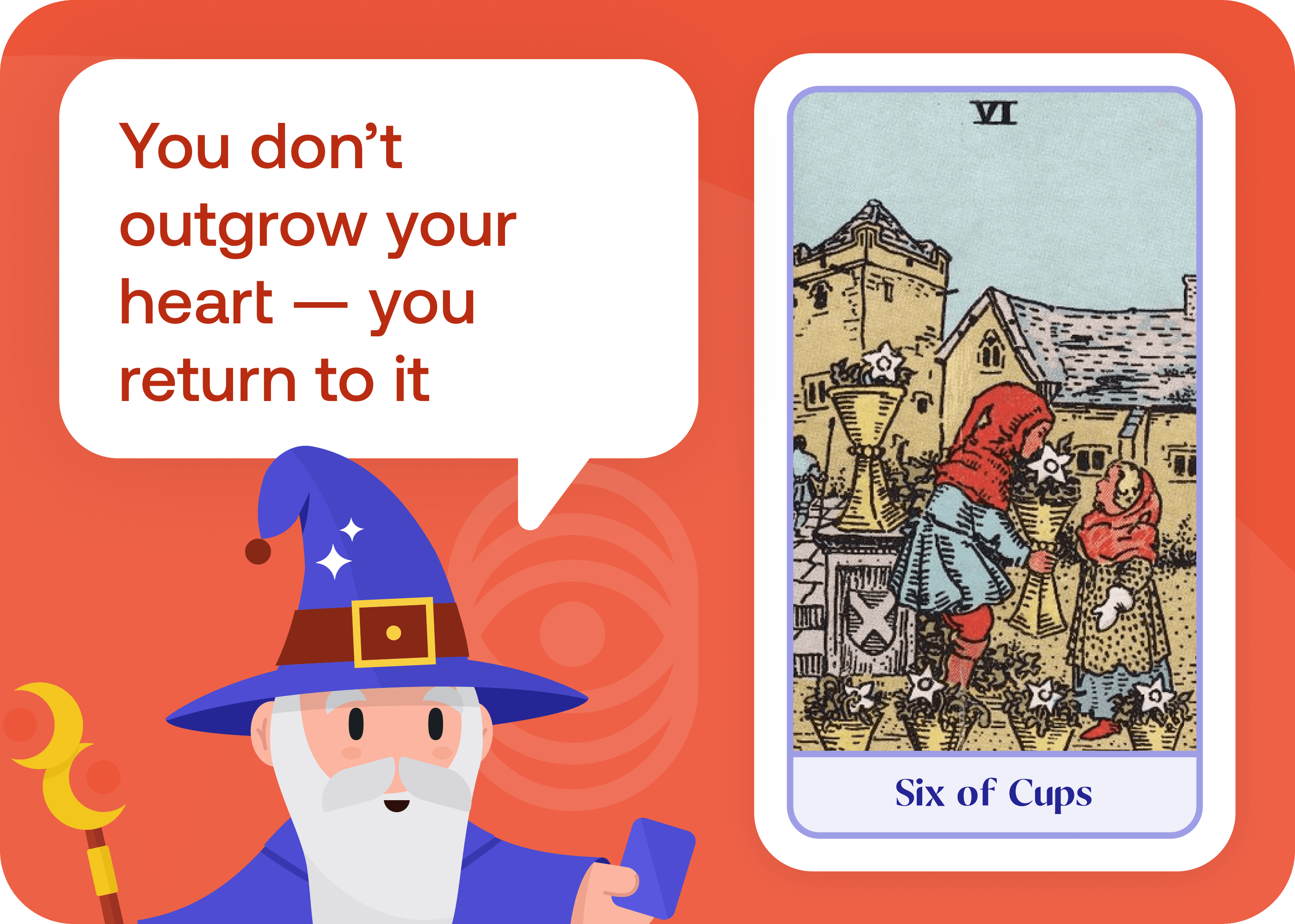 Six of Cups (6 of Cups)
