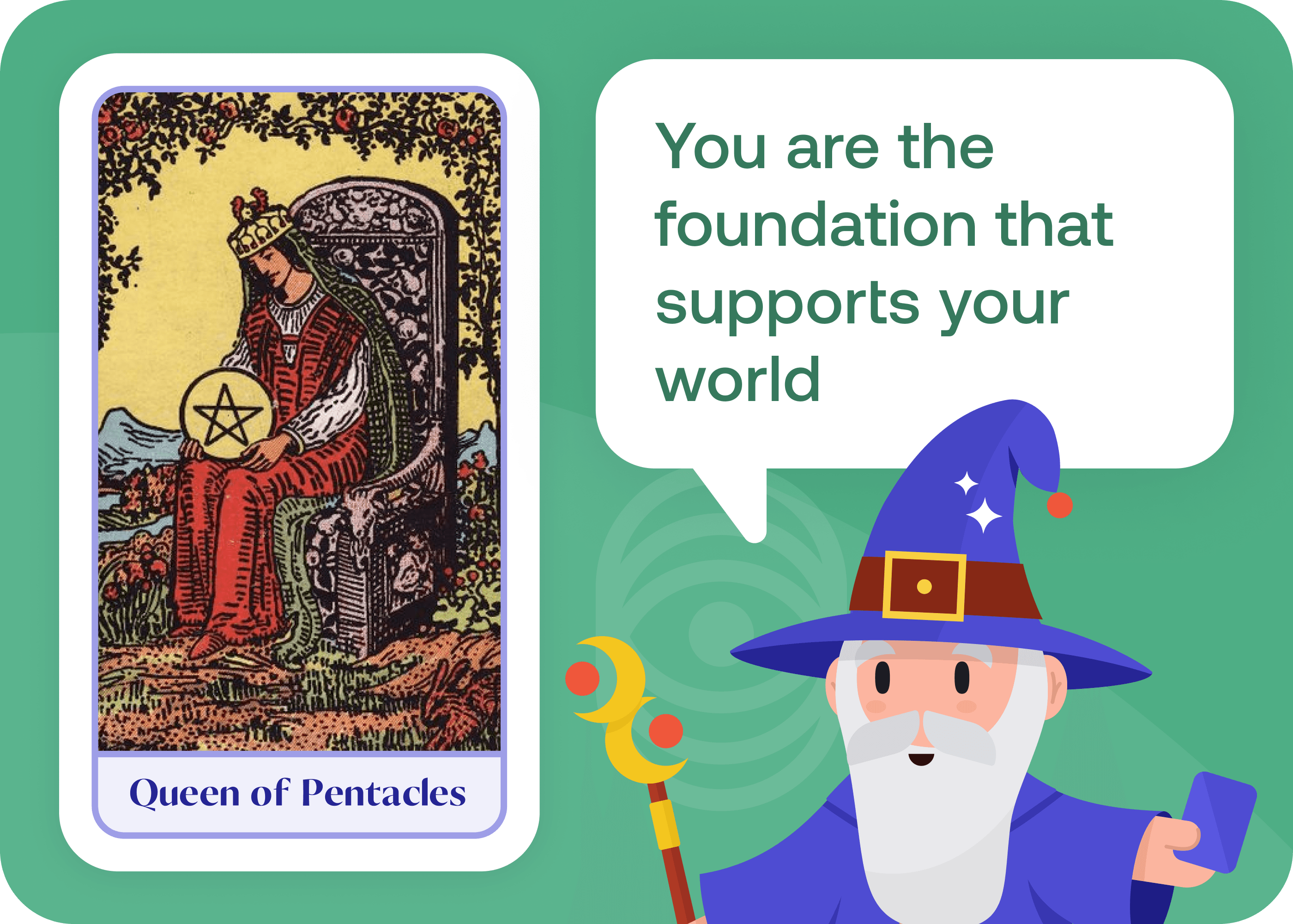 Queen of Pentacles