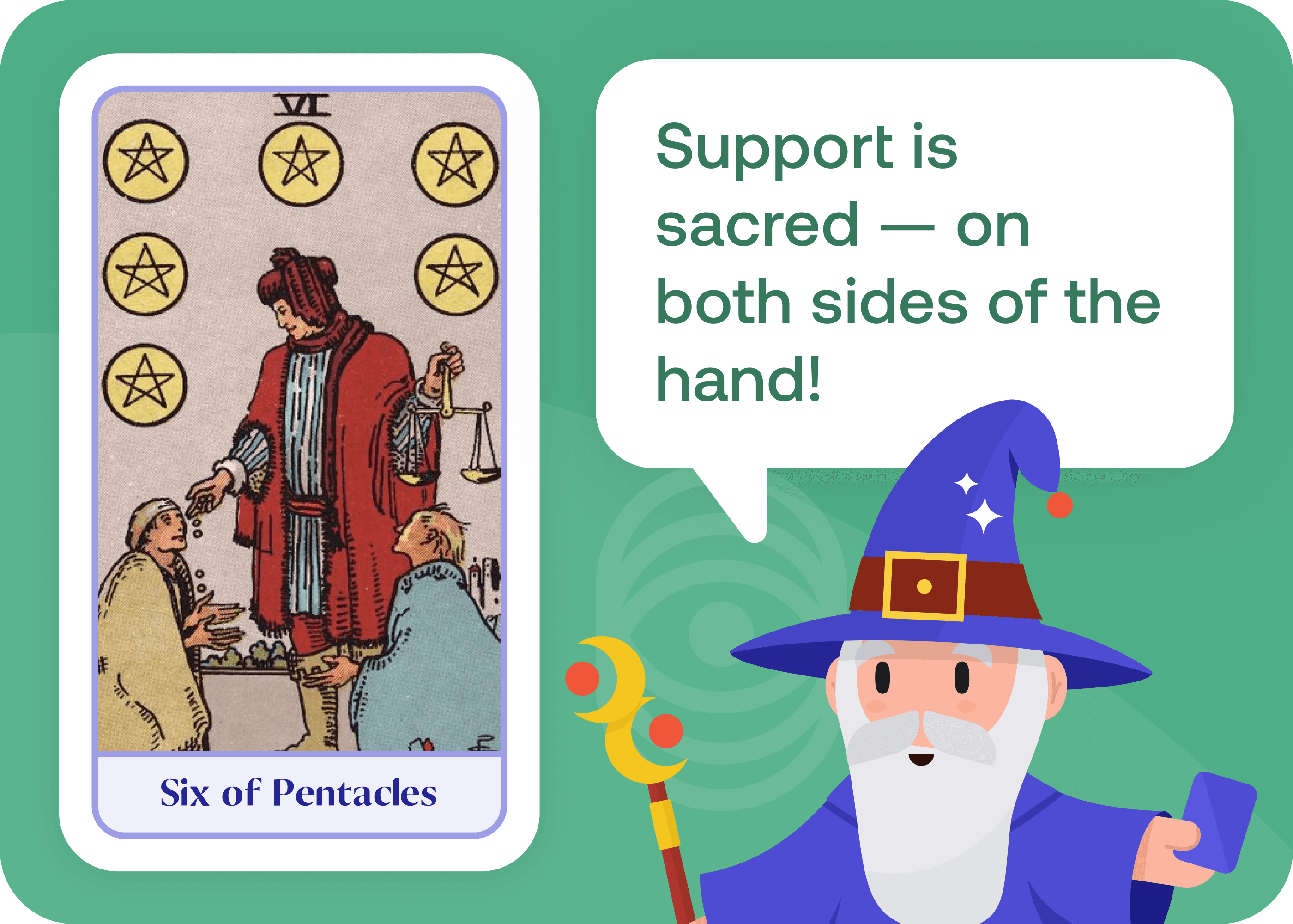 Six of Pentacles (6 of Pentacles)
