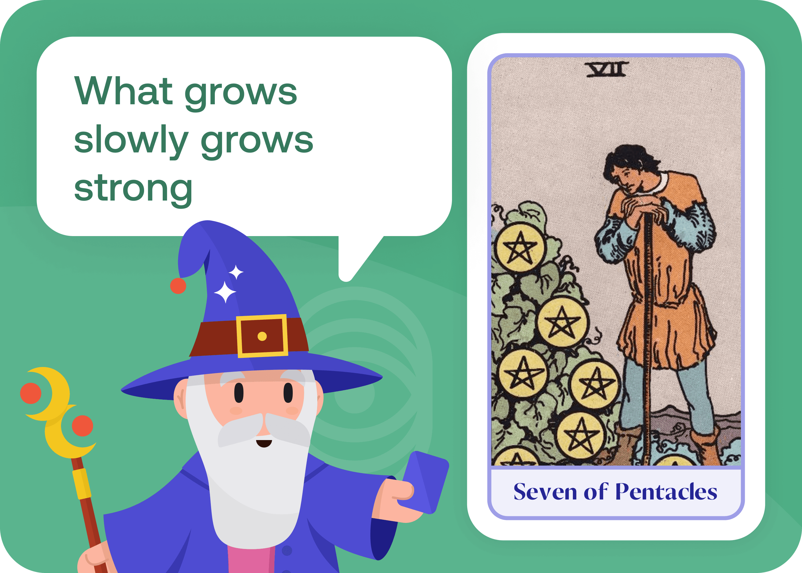 Seven of Pentacles (7 of Pentacles)