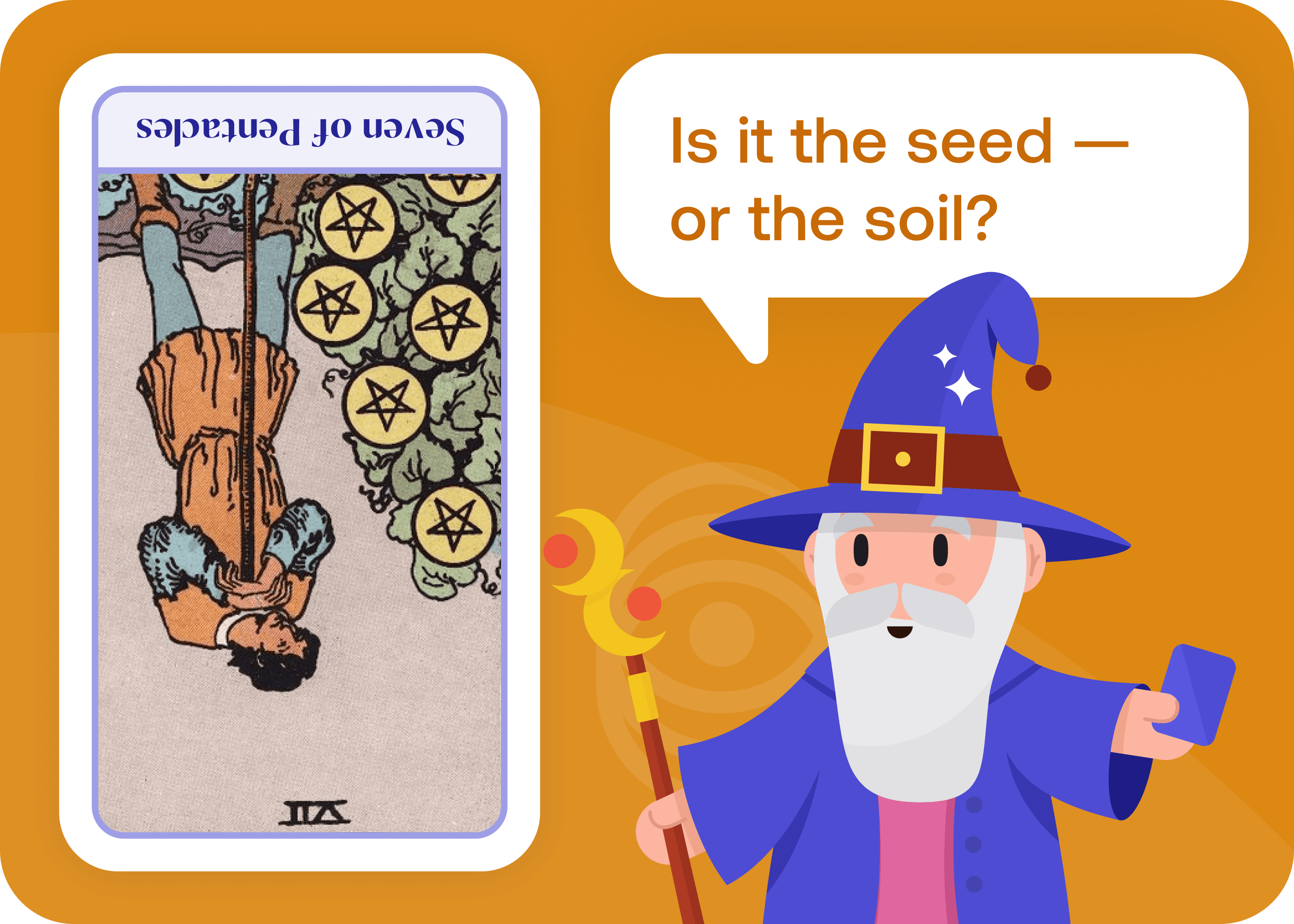Seven of Pentacles (7 of Pentacles)
