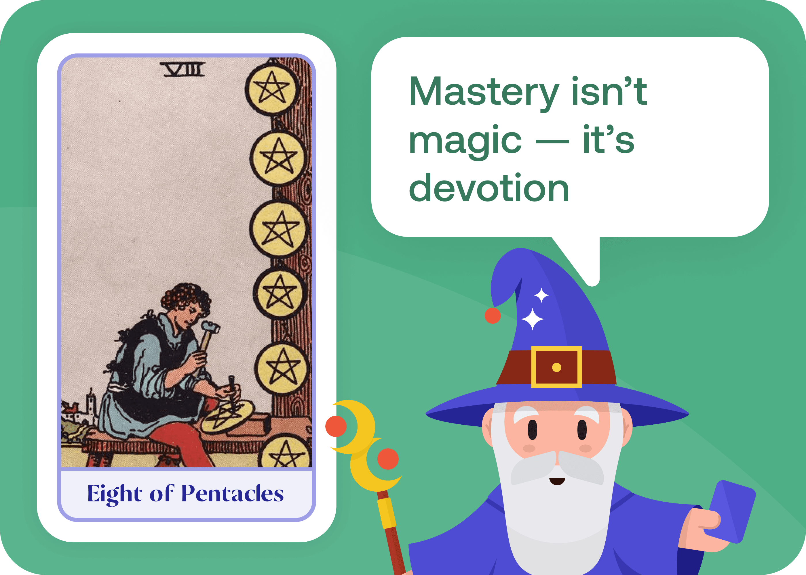 Eight of Pentacles (8 of Pentacles)