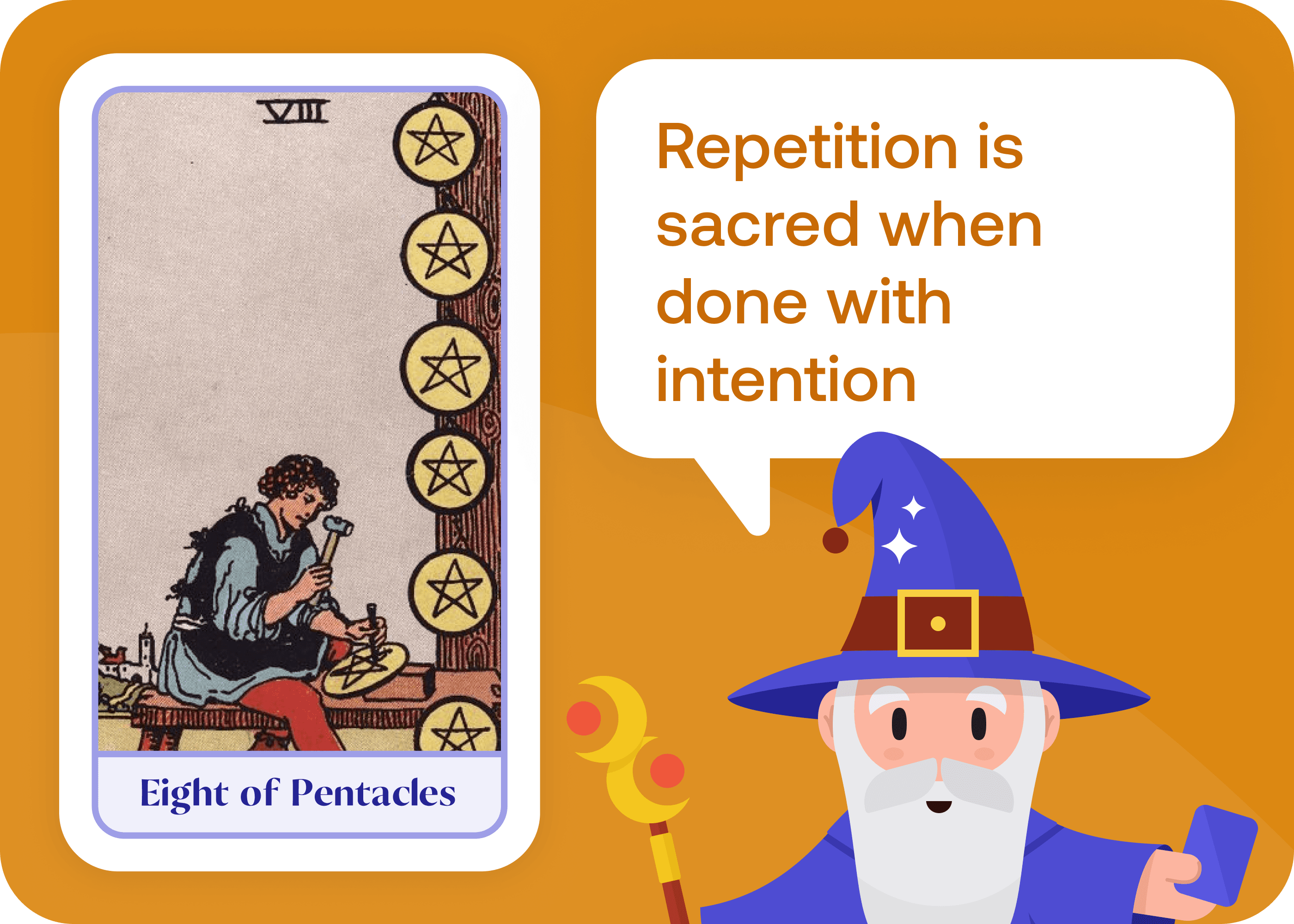 Eight of Pentacles (8 of Pentacles)
