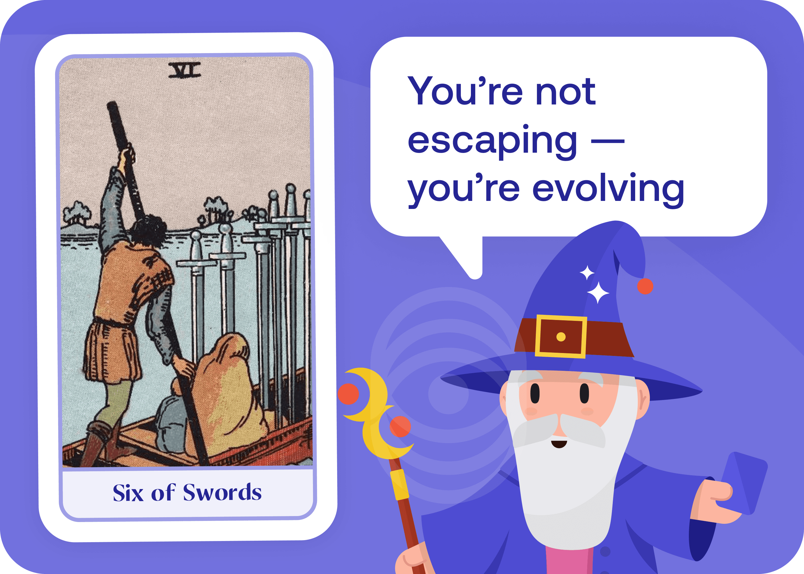 Six of Swords (6 of Swords)