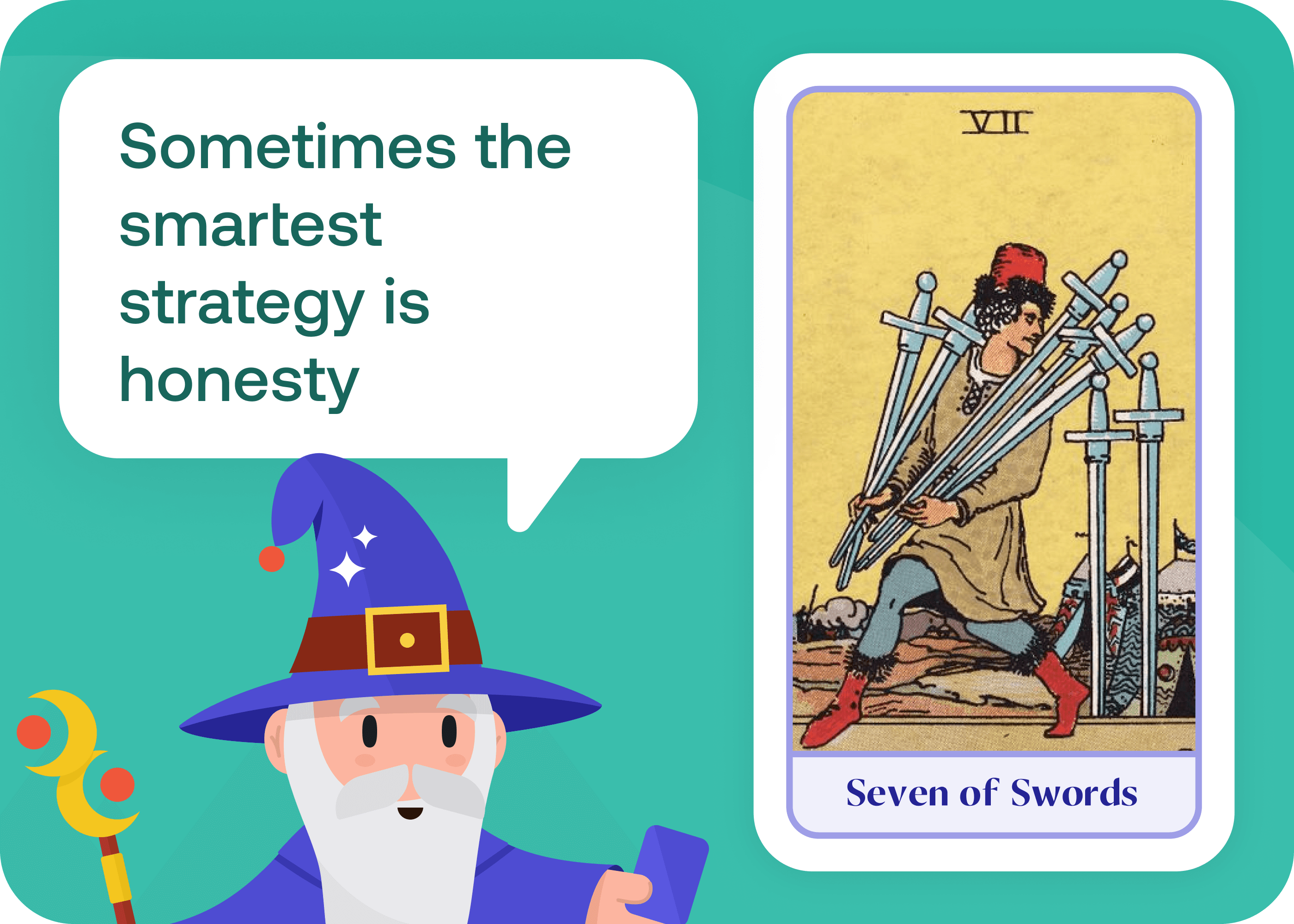 Seven of Swords (7 of Swords)