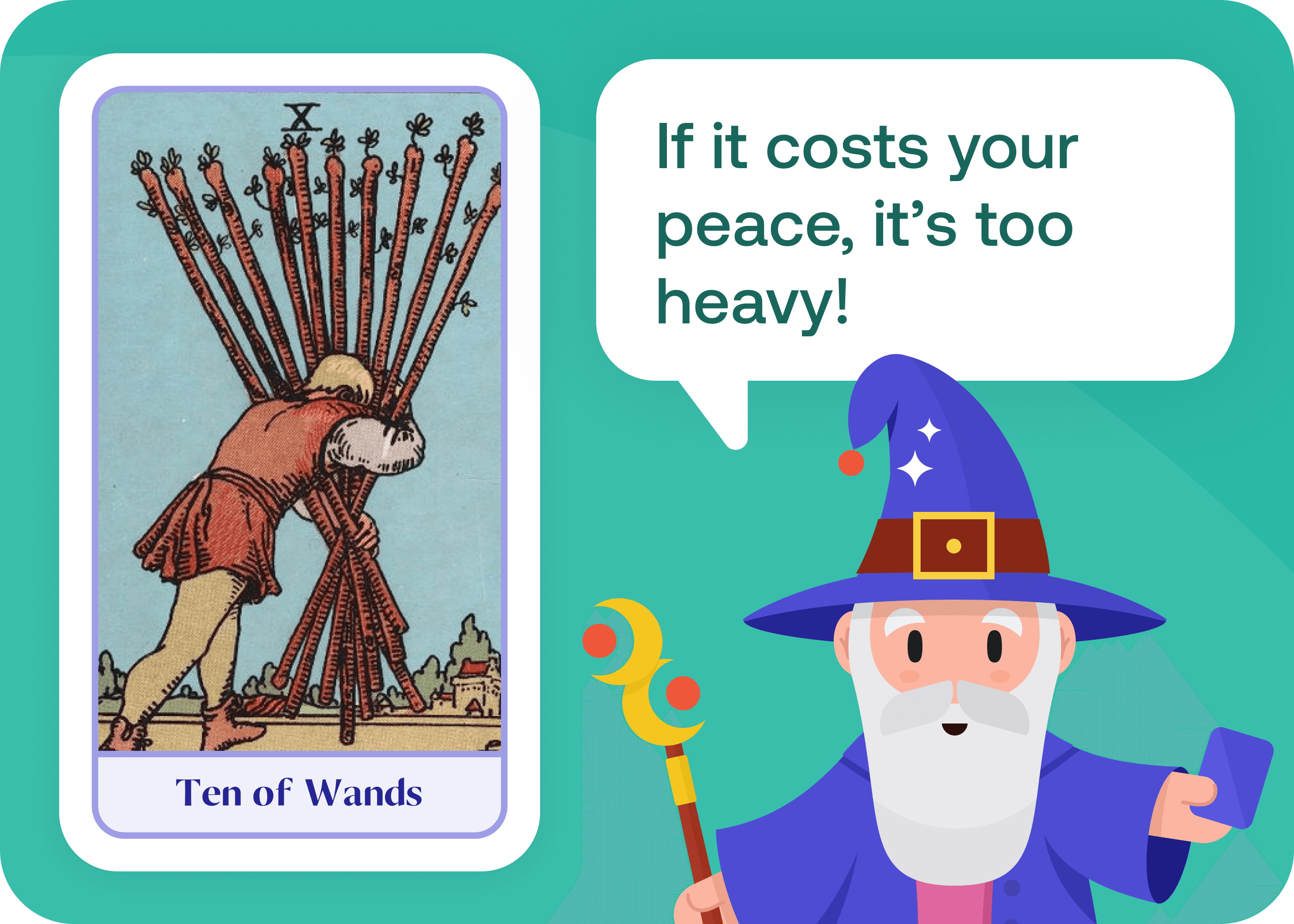 Ten of Wands (10 of Wands)