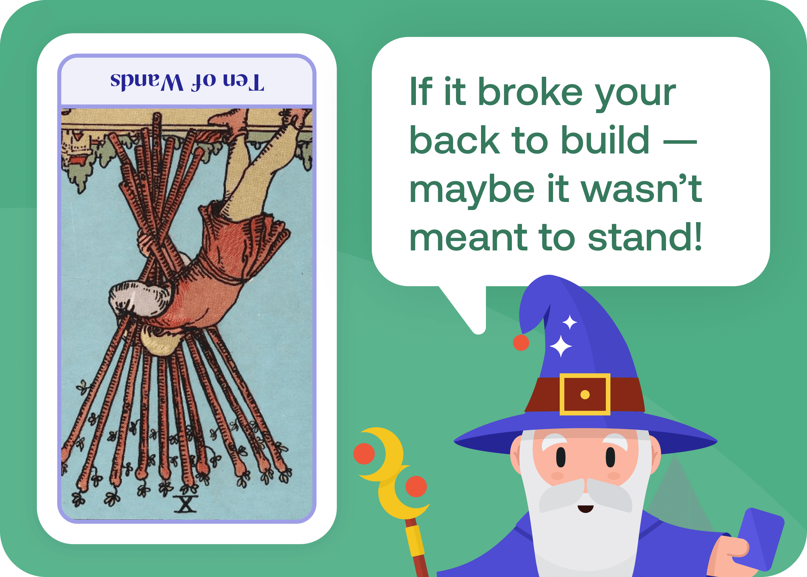 Ten of Wands (10 of Wands)
