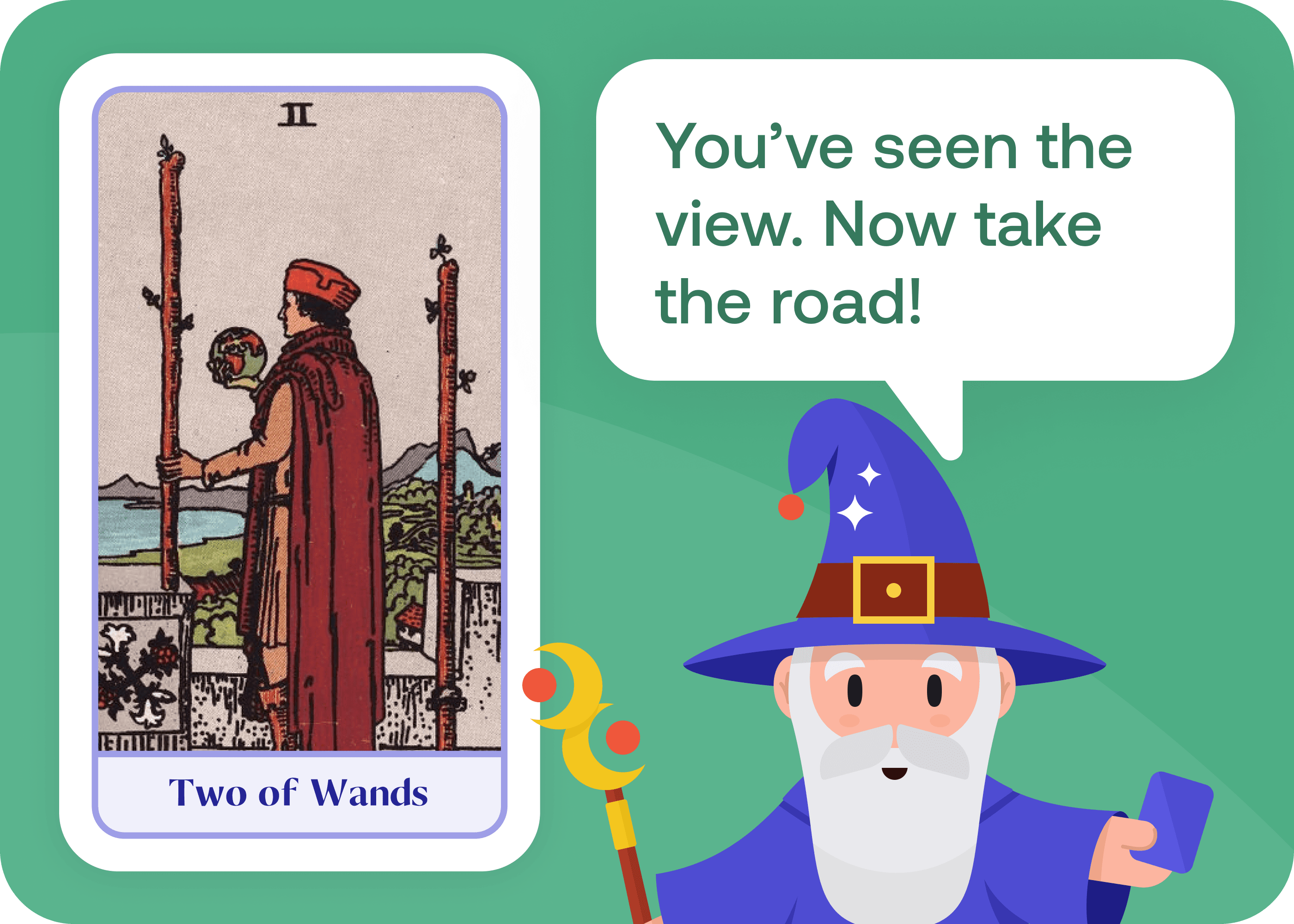 Two of Wands (2 of Wands)