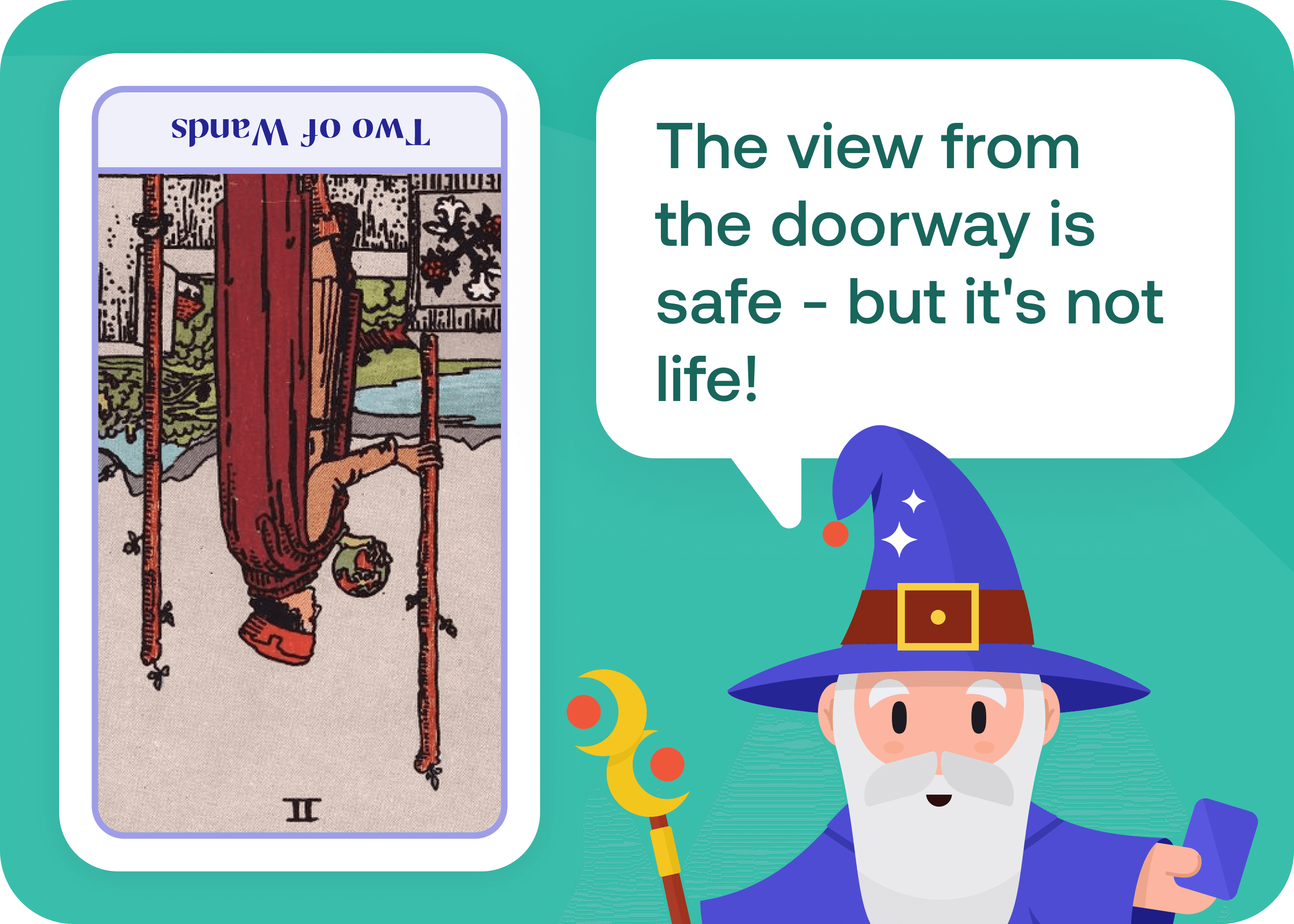 Two of Wands (2 of Wands)