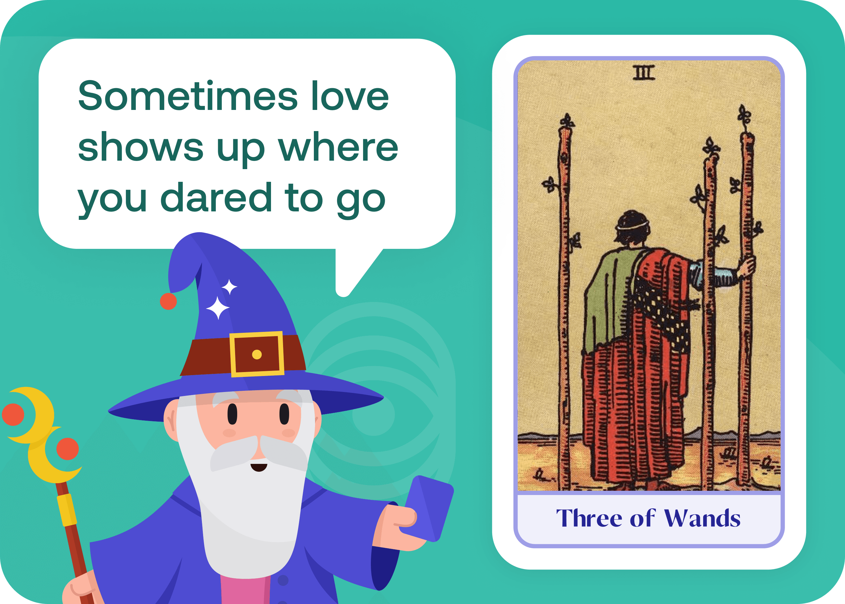 Three of Wands (3 of Wands)