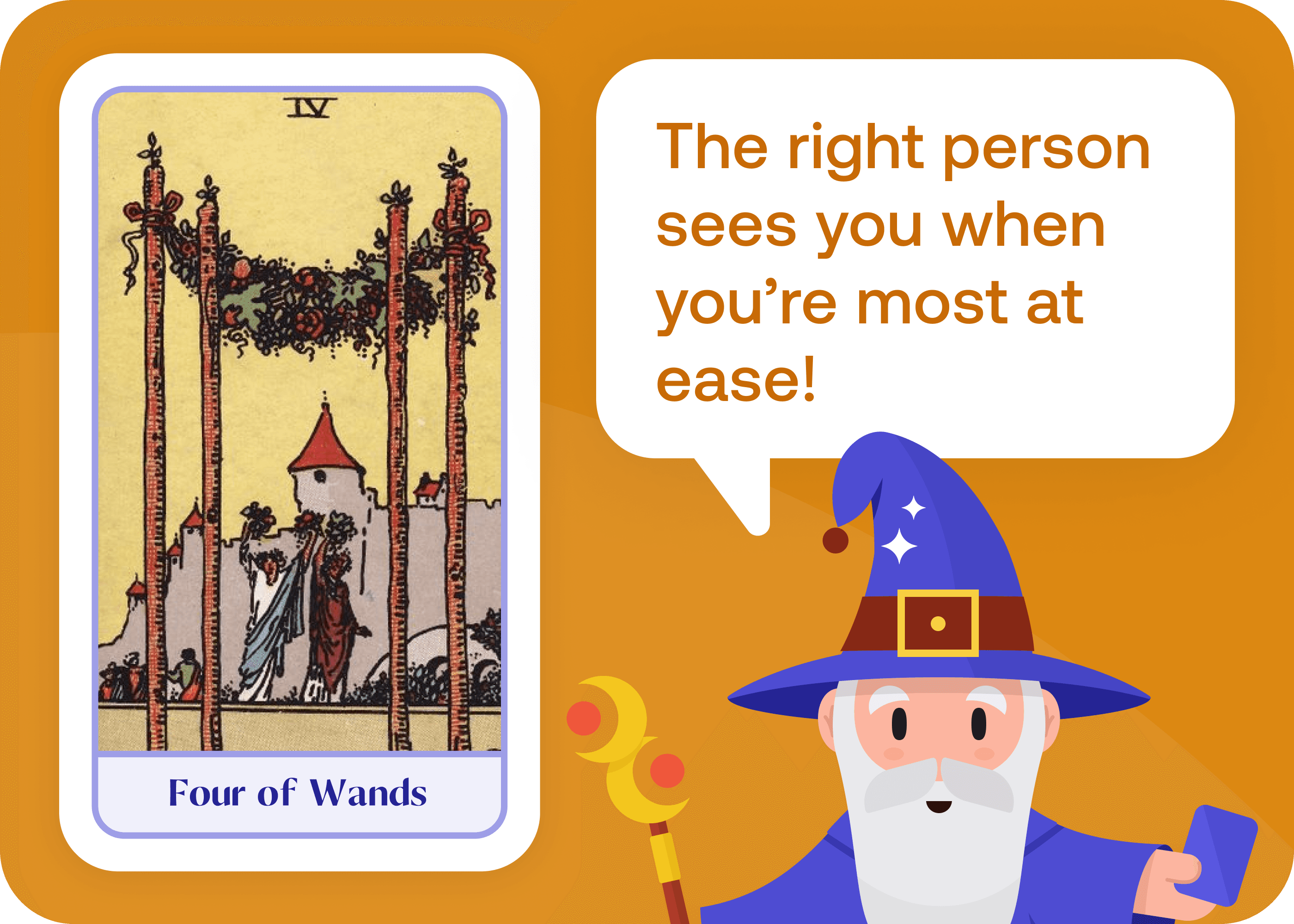 Four of Wands (4 of Wands)