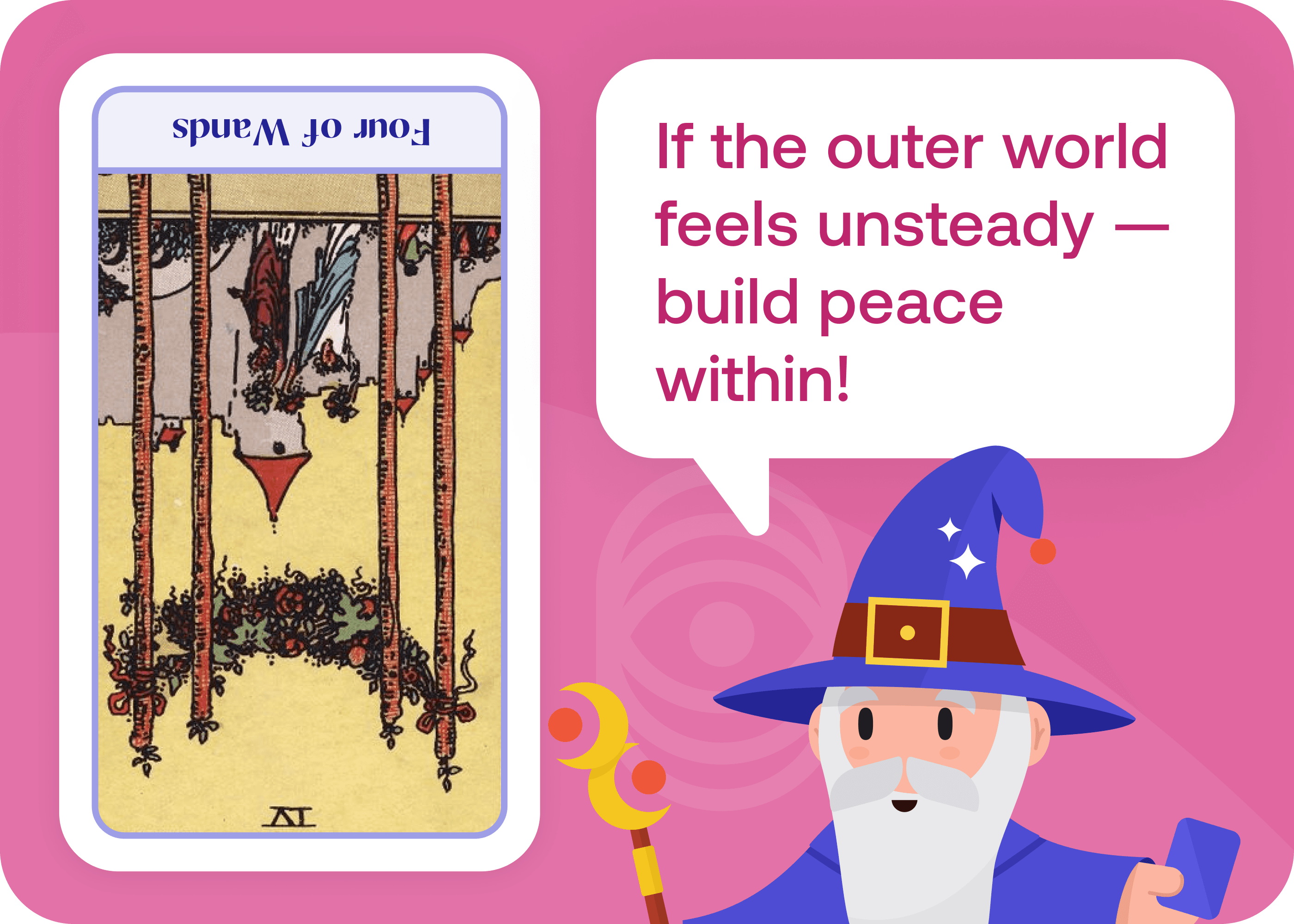 Four of Wands (4 of Wands)